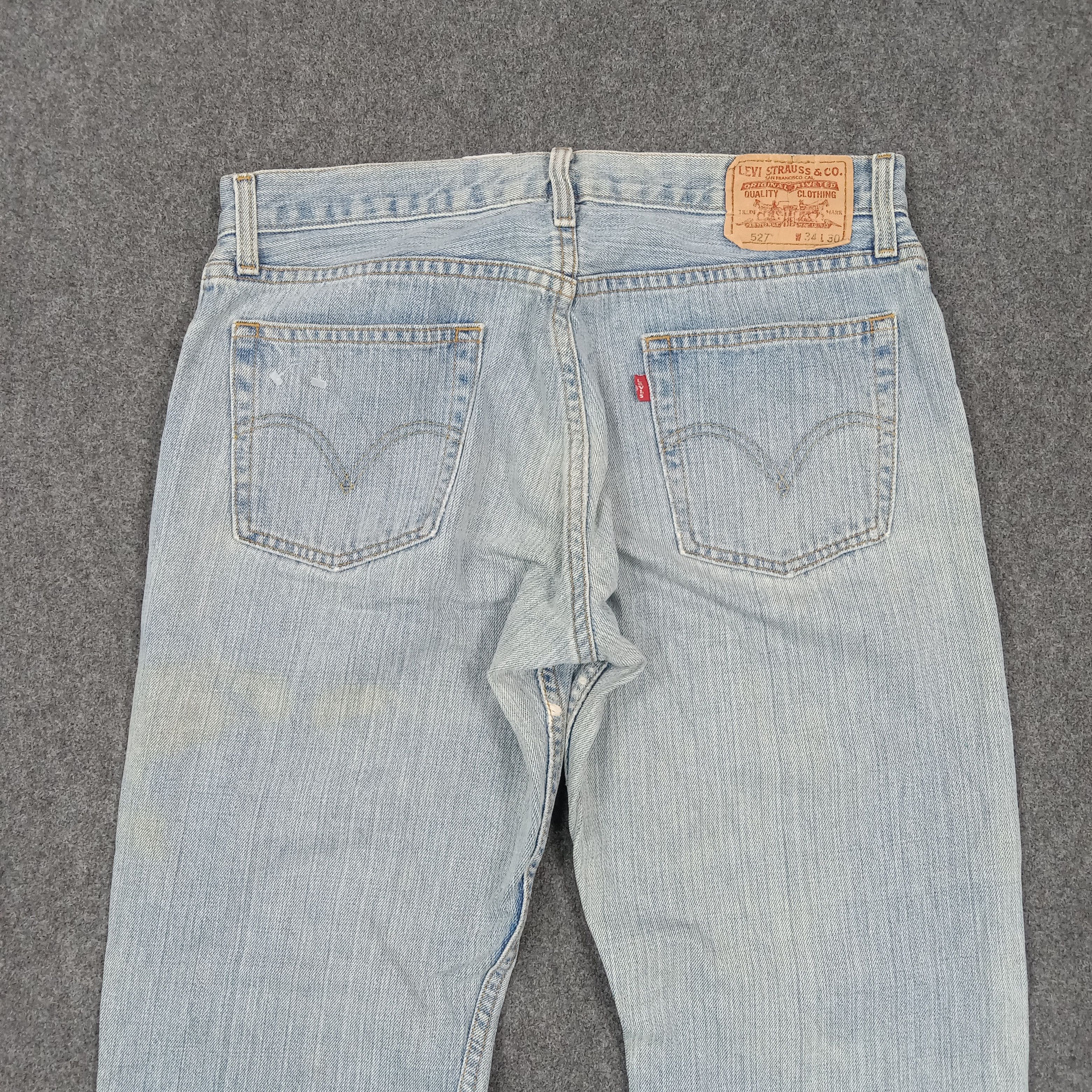 Levi's Levi's 527 Low Rise Boot American Denim Jeans C280N14 Size US 33 - 7 Thumbnail