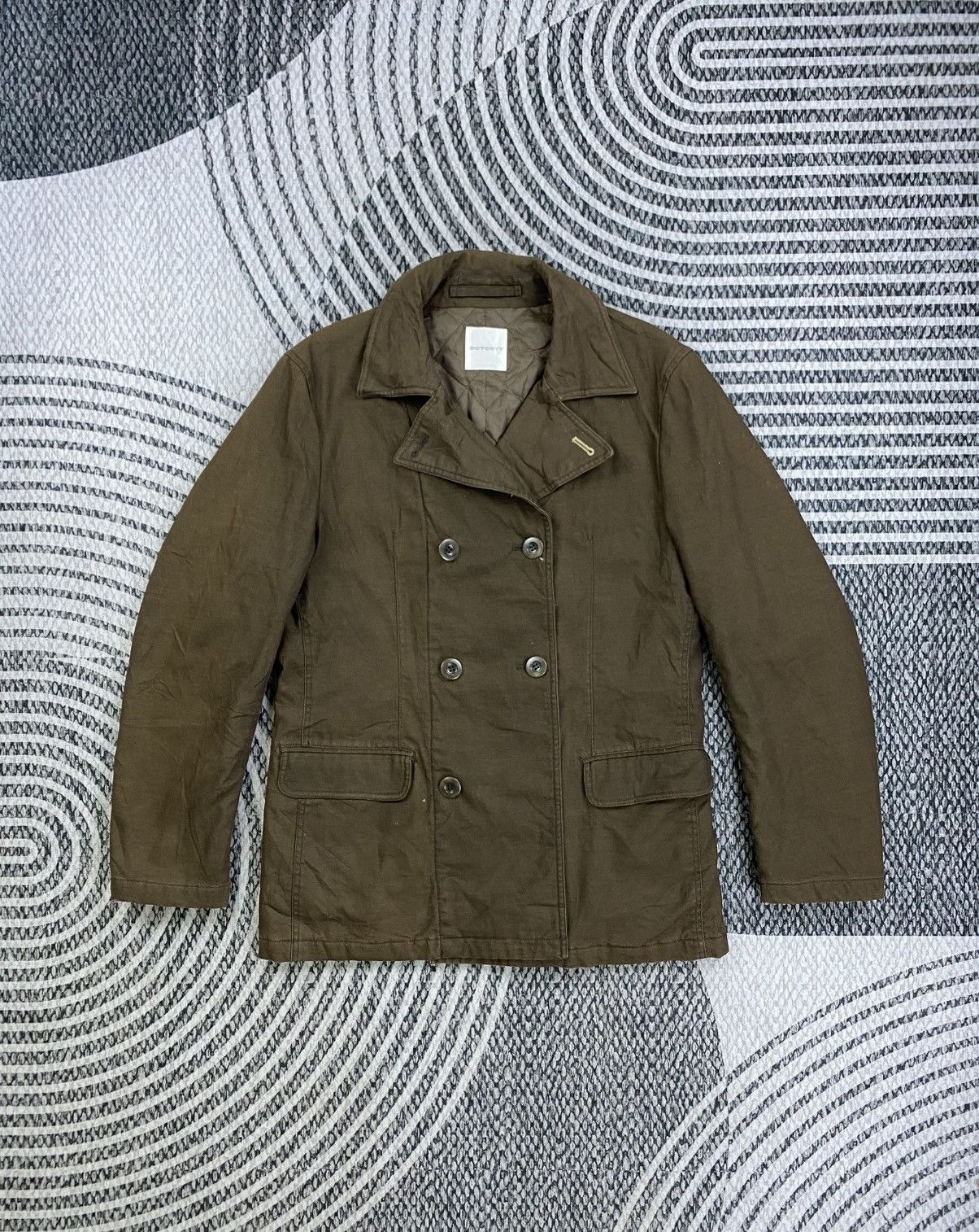 Boycott Vintage Boycott Double Collar Brown Jacket Size US M / EU 48-50 / 2 - 1 Thumbnail