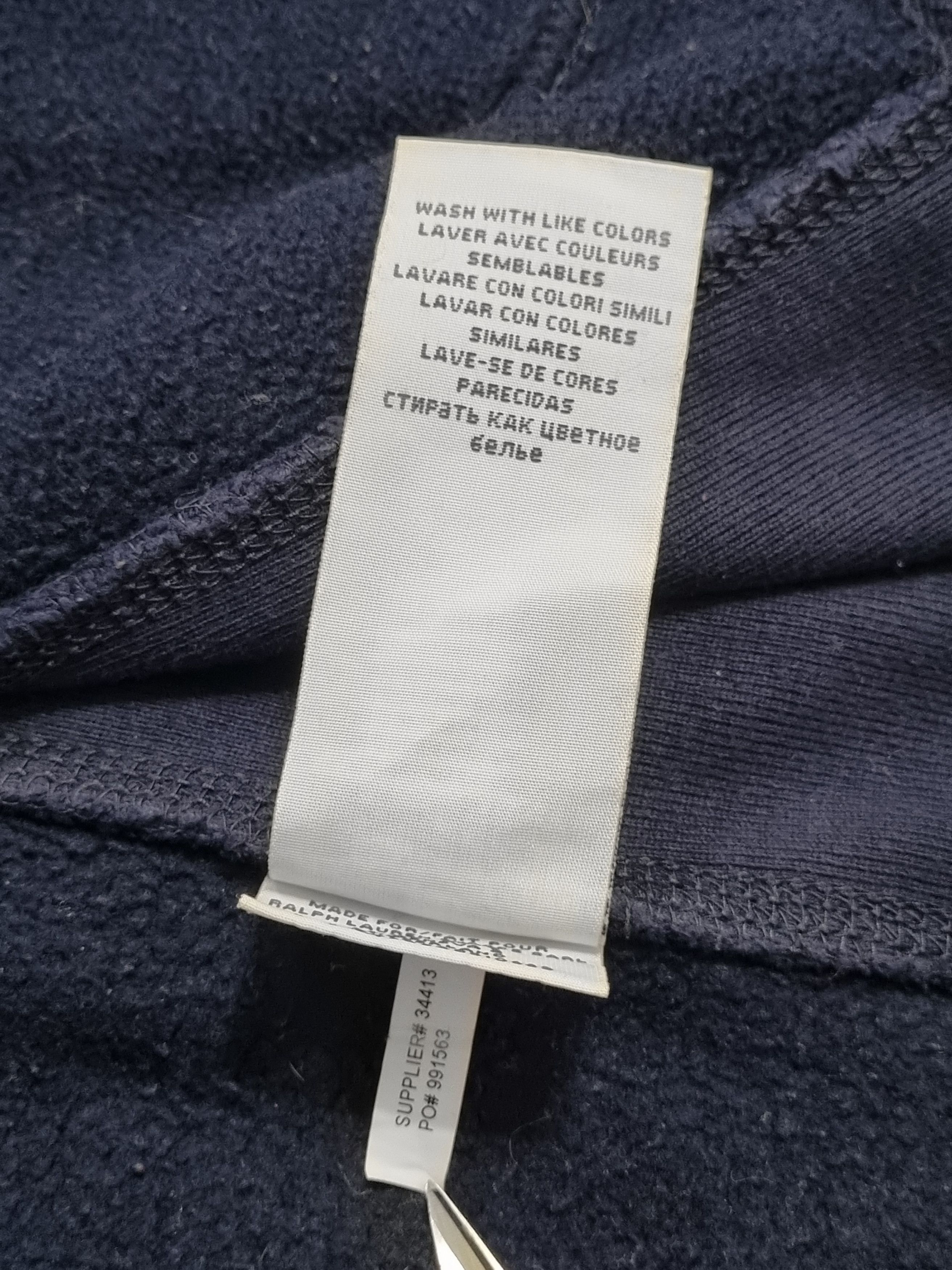 Polo Ralph Lauren × Vintage Vintage Polo Ralph Lauren Zip Hoodie Size US XL / EU 56 / 4 - 10 Thumbnail