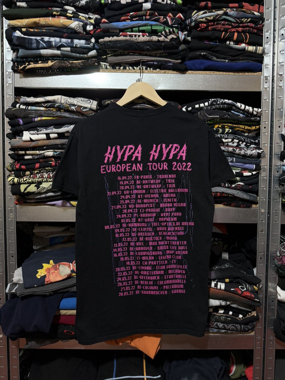 Band Tees Vintage Electric Callboy Hypa Hypa European Tour 2022 Tee Size US M / EU 48-50 / 2 - 2 Thumbnail