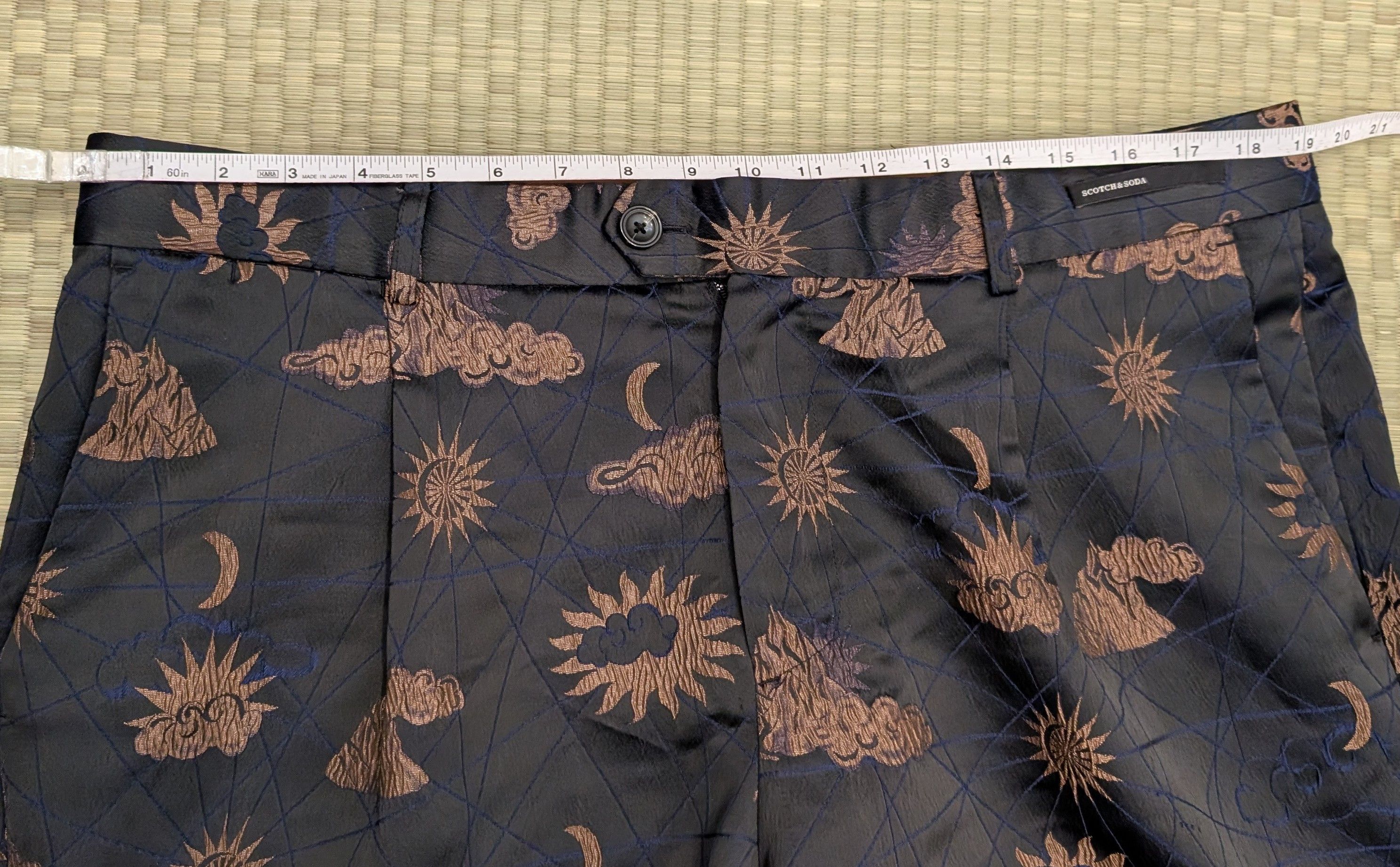 Scotch & Soda Scotch & Soda Amsterdam Moon Stars Jacquard Trousers Size US 36 / EU 52 - 5 Thumbnail