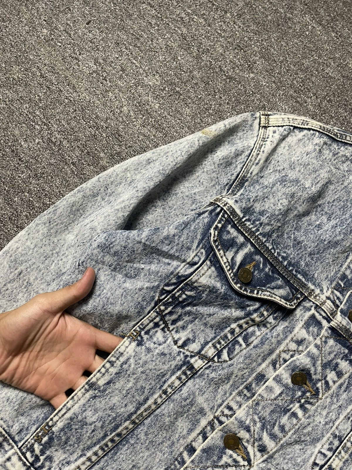 Vintage Vintage BOBSON Trucker Denim Jacket (95) Size US XS / EU 42 / 0 - 6 Thumbnail