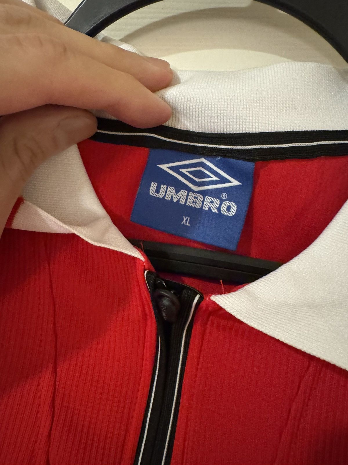Umbro Vintage MANU jersey Size US XL / EU 56 / 4 - 2 Thumbnail