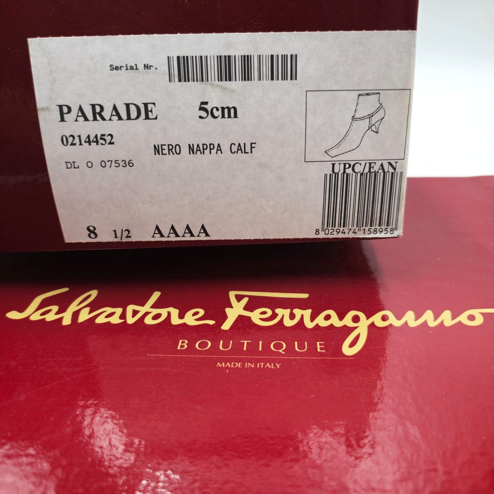 Salvatore Ferragamo Ferragamo Italy Women 8.5 4A Narrow Black Leather Dress Shoe Size US 8.5 / IT 38.5 - 6 Thumbnail