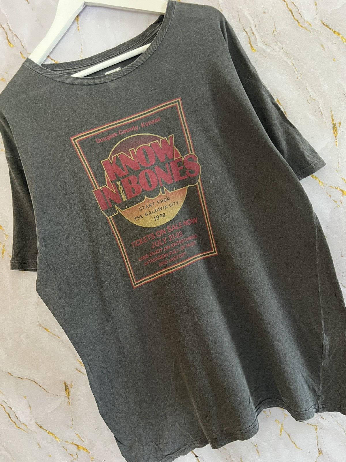 Japanese Brand Vintage 1978 Midwestern Tour T-Shirt – Rare 70s Concert Tee Size US XL / EU 56 / 4 - 3 Thumbnail