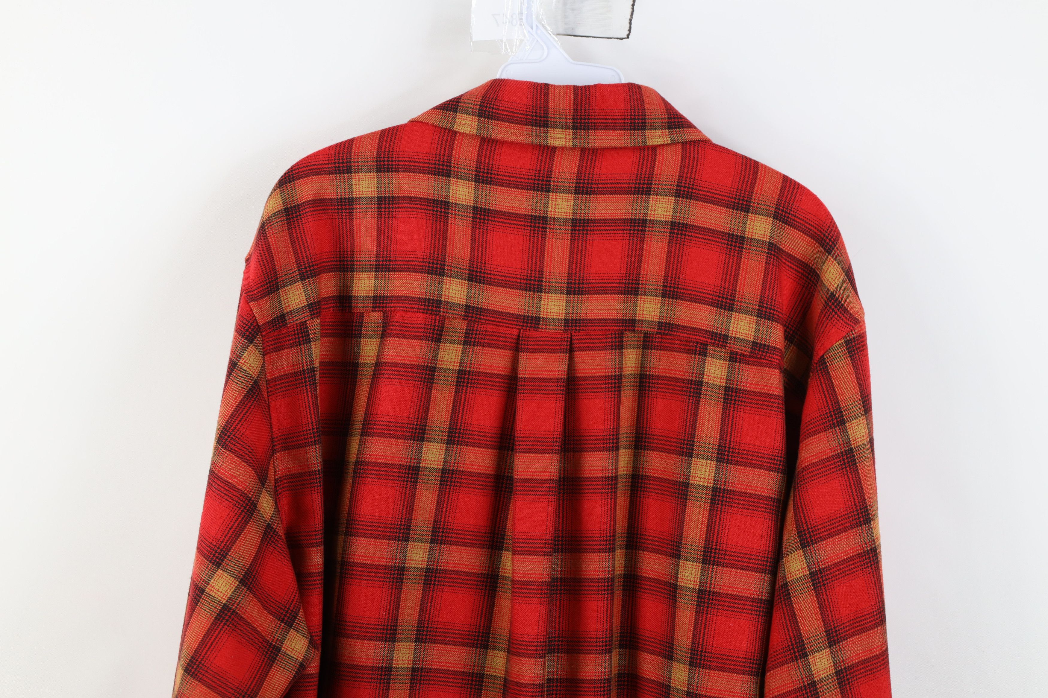 Vintage Dixxon Flannel Company Snap Button Collared Shirt Plaid Size US XXL / EU 58 / 5 - 15 Thumbnail