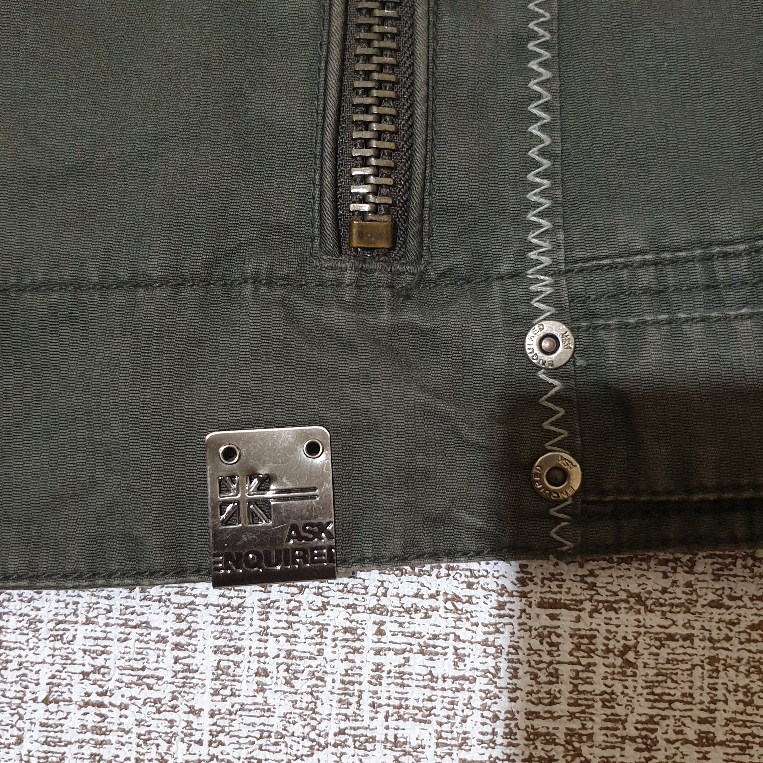 Other ASK ENQUIRED Japanese Brand Jacket Size US XL / EU 56 / 4 - 9 Thumbnail