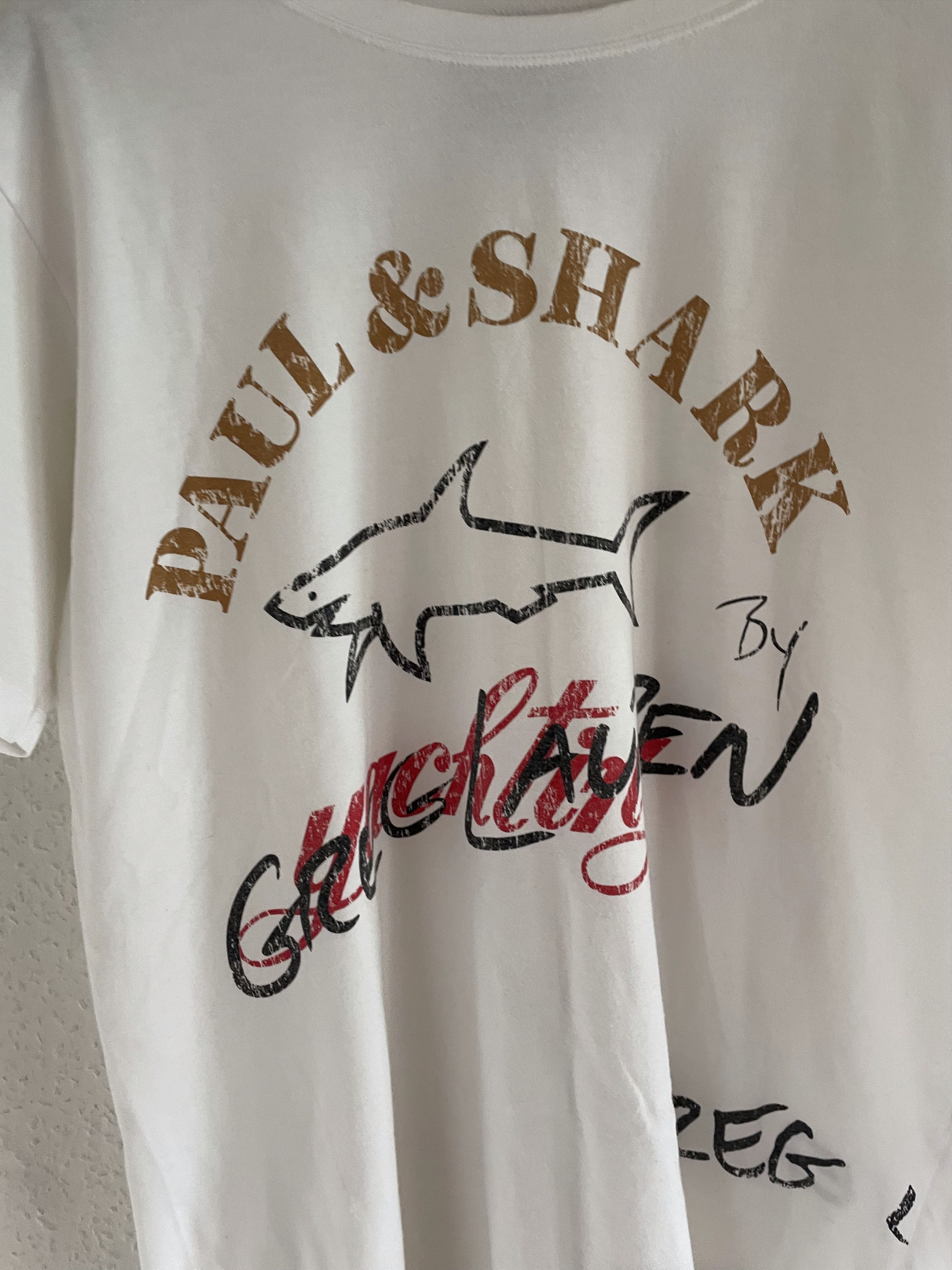 Greg Lauren × Paul & Shark Shark Graphic Tee Size US S / EU 44-46 / 1 - 3 Thumbnail