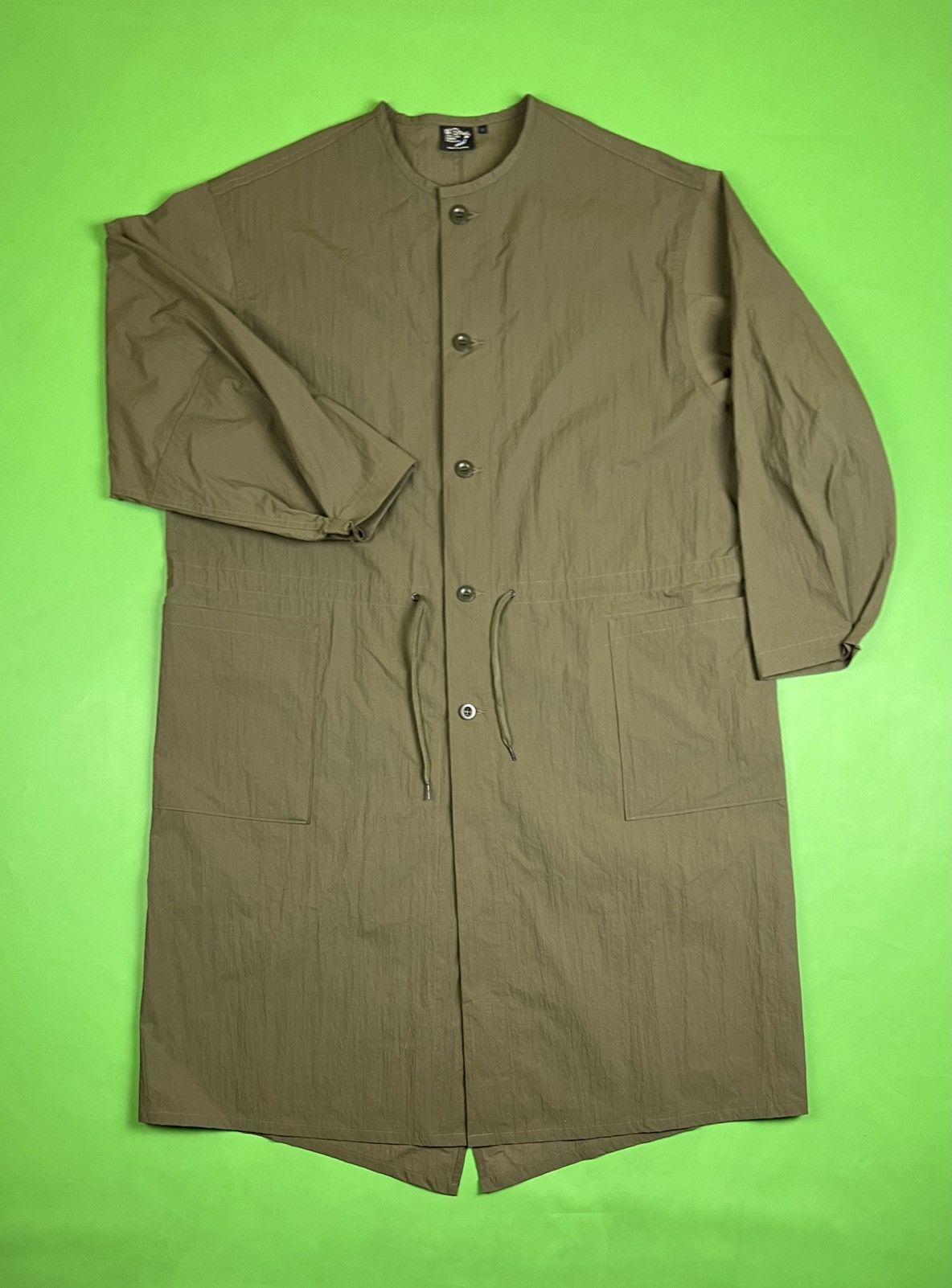 Orslow OrSlow Japan Nylon Oversize Long Military Coat Jacket Size US S / EU 44-46 / 1 - 1 Thumbnail