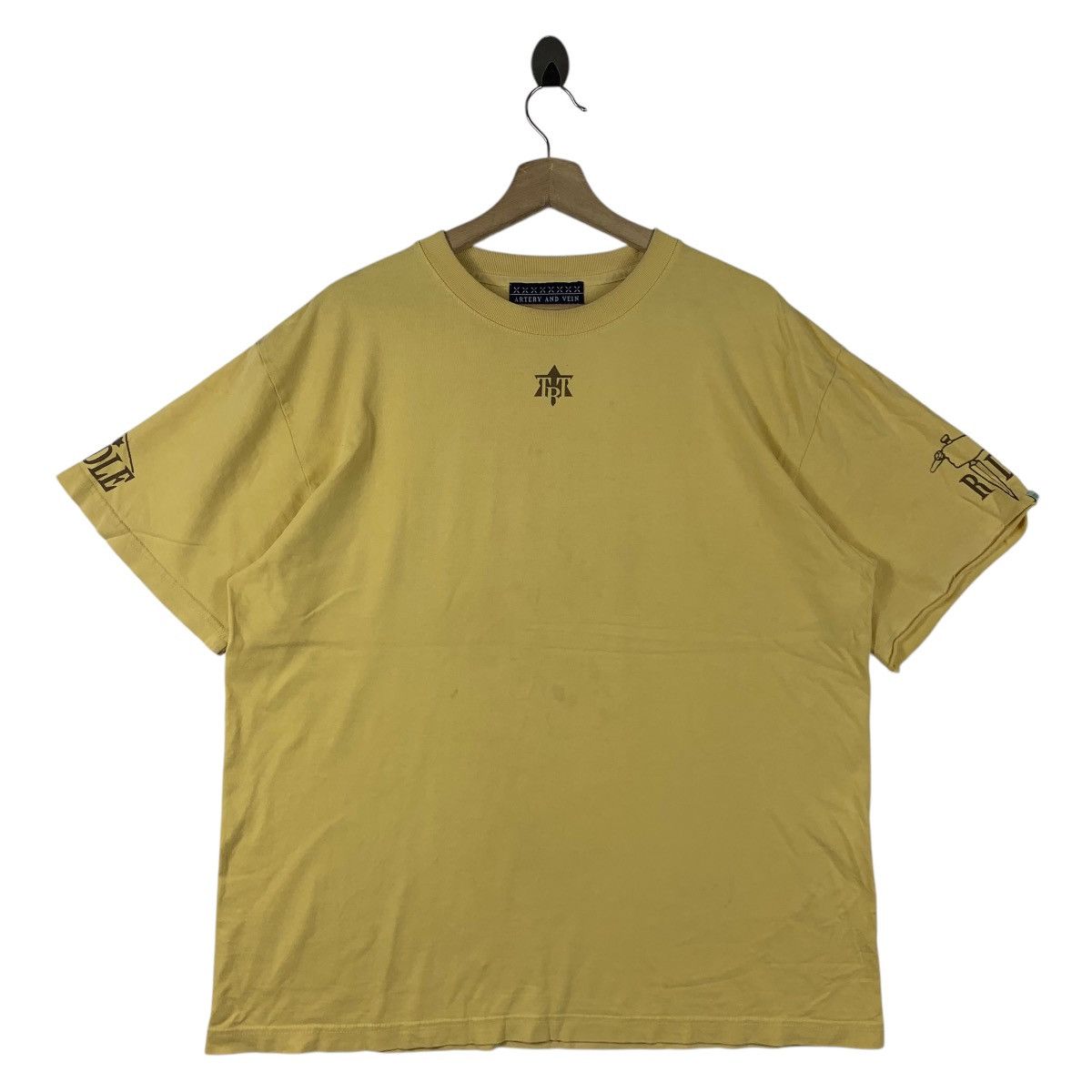 Japanese Brand ARTERY AND VEIN REBEL troop japanesebrand back hit tee Size US L / EU 52-54 / 3 - 2 Thumbnail