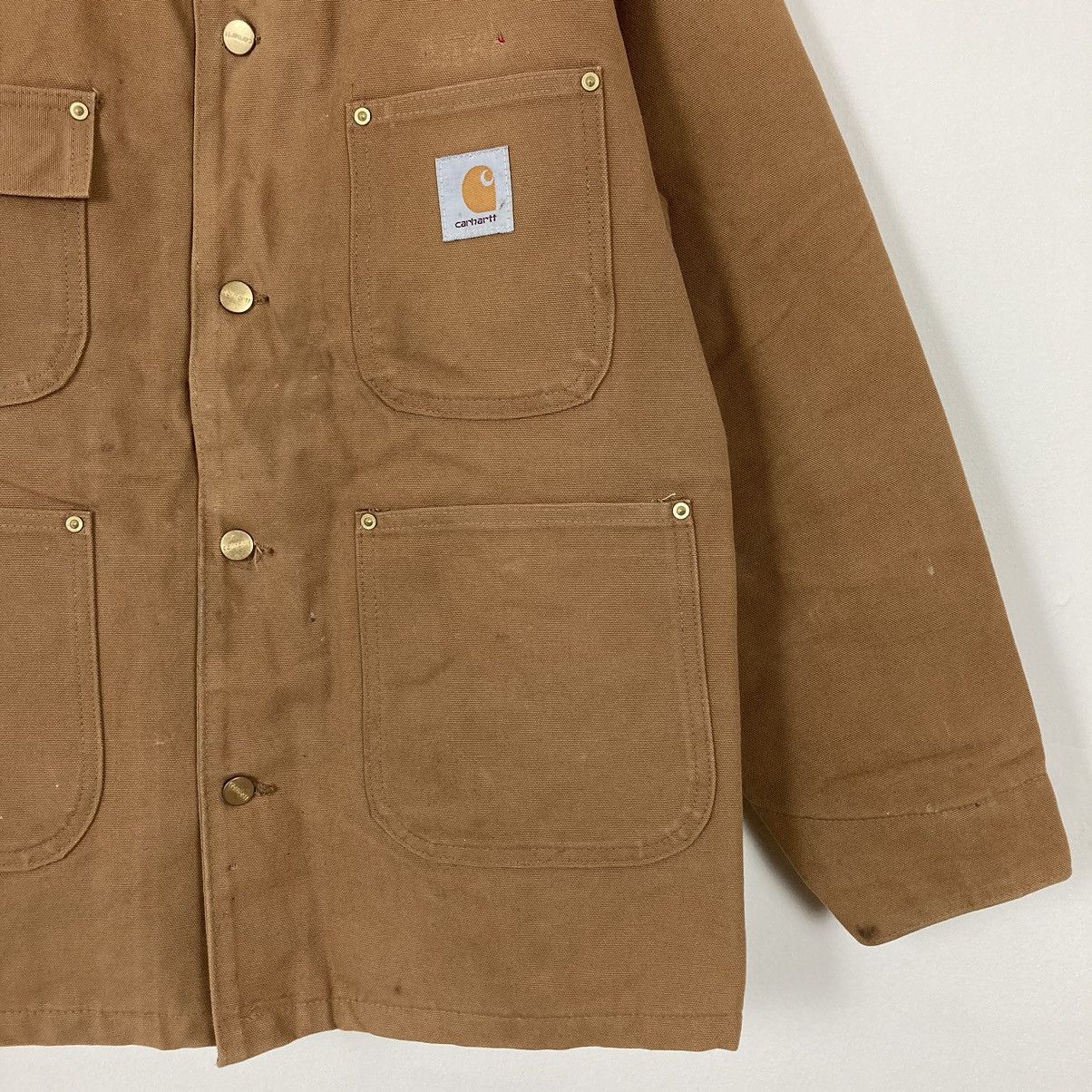 Carhartt Vintage 80s Carhartt Michigan Chore Coat Size US S / EU 44-46 / 1 - 2 Thumbnail