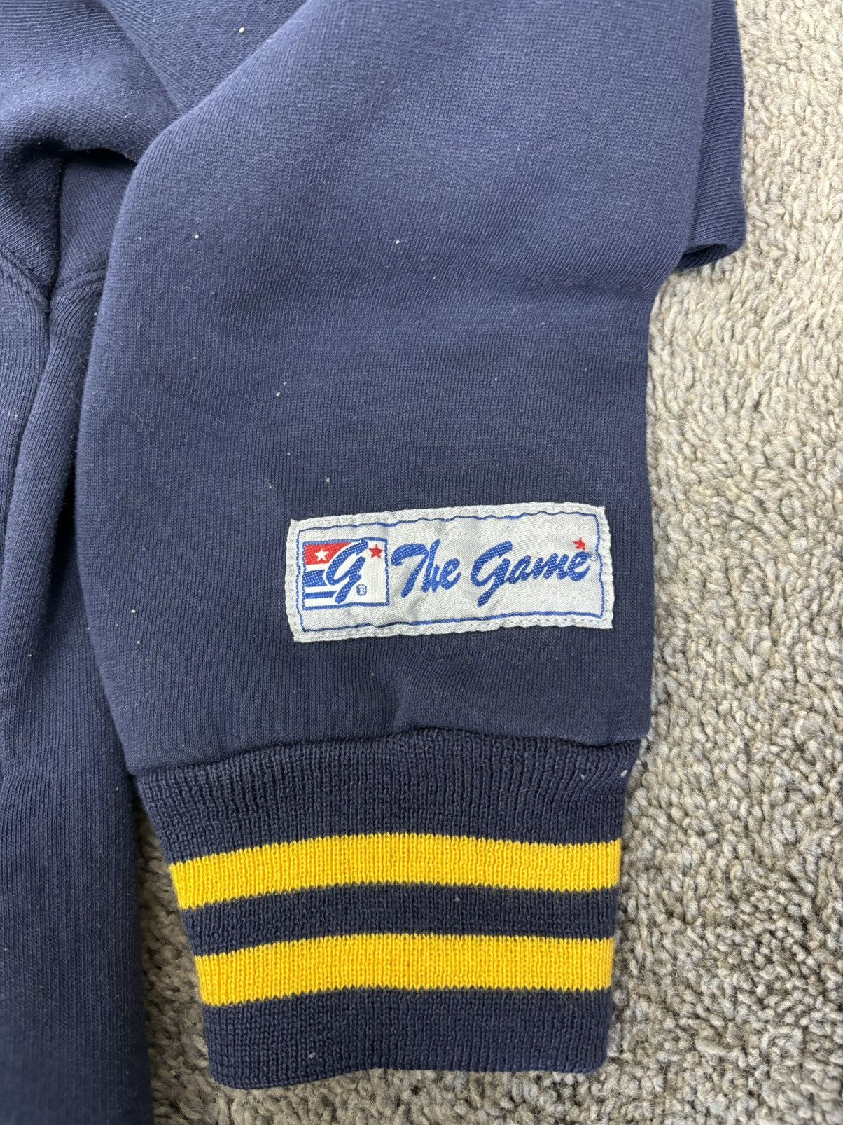 The Game Vintage the game u of m maize and blue hoodie Size US XL / EU 56 / 4 - 2 Thumbnail
