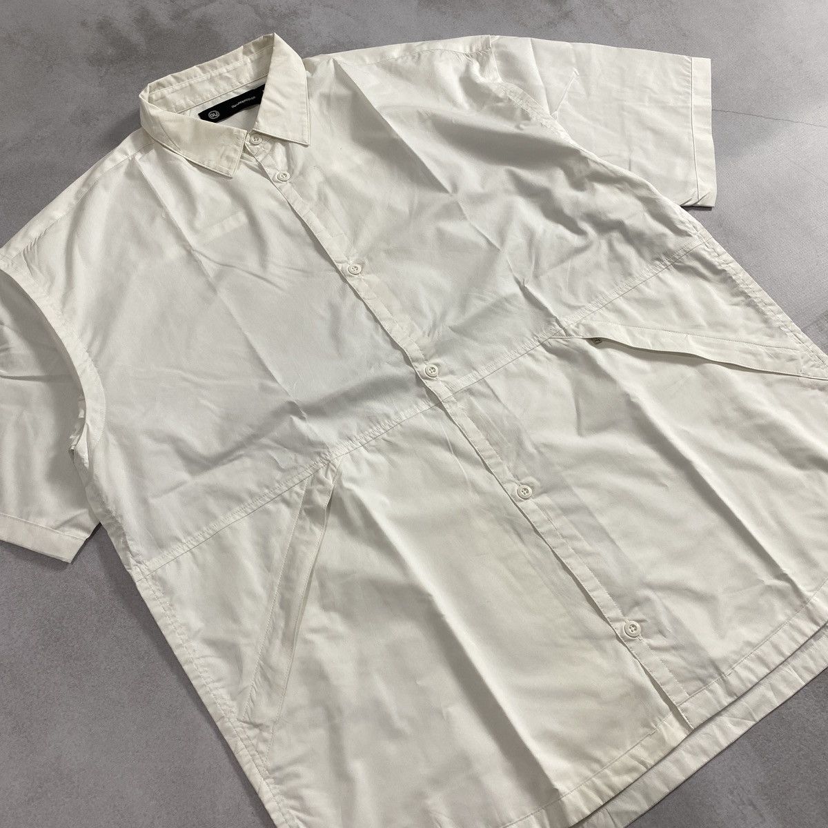 Japanese Brand GU x UNDERCOVER Button Up Shirt Zip Pocket Size US XL / EU 56 / 4 - 2 Thumbnail