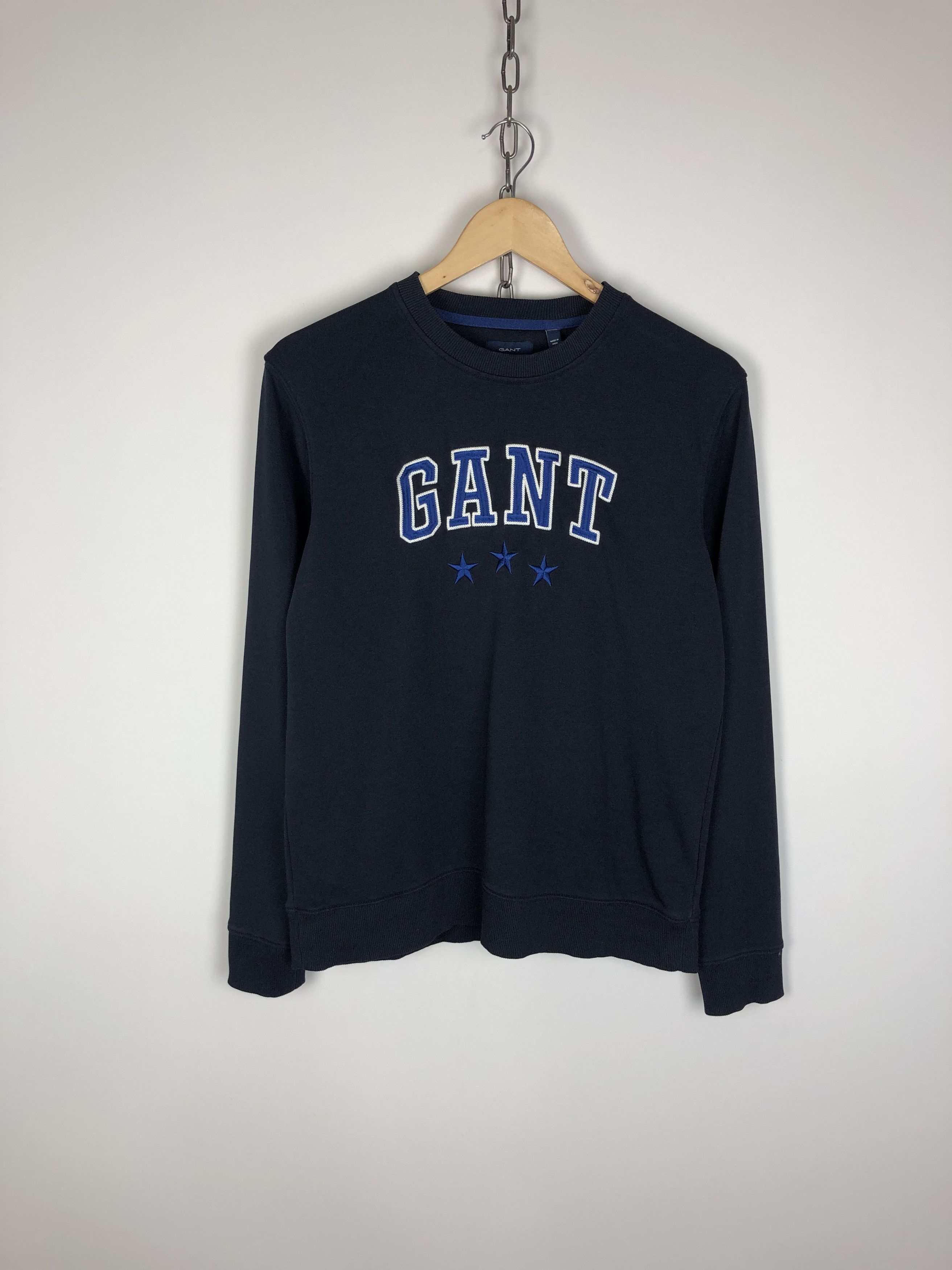 Gant Gant Sweatshirt Crewneck Center Logo Pullover Blue Size US S / EU 44-46 / 1 - 1 Thumbnail