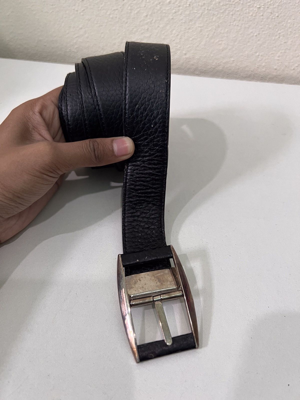 Leather Dunhill Formal Buckle Belt Size ONE SIZE - 3 Thumbnail