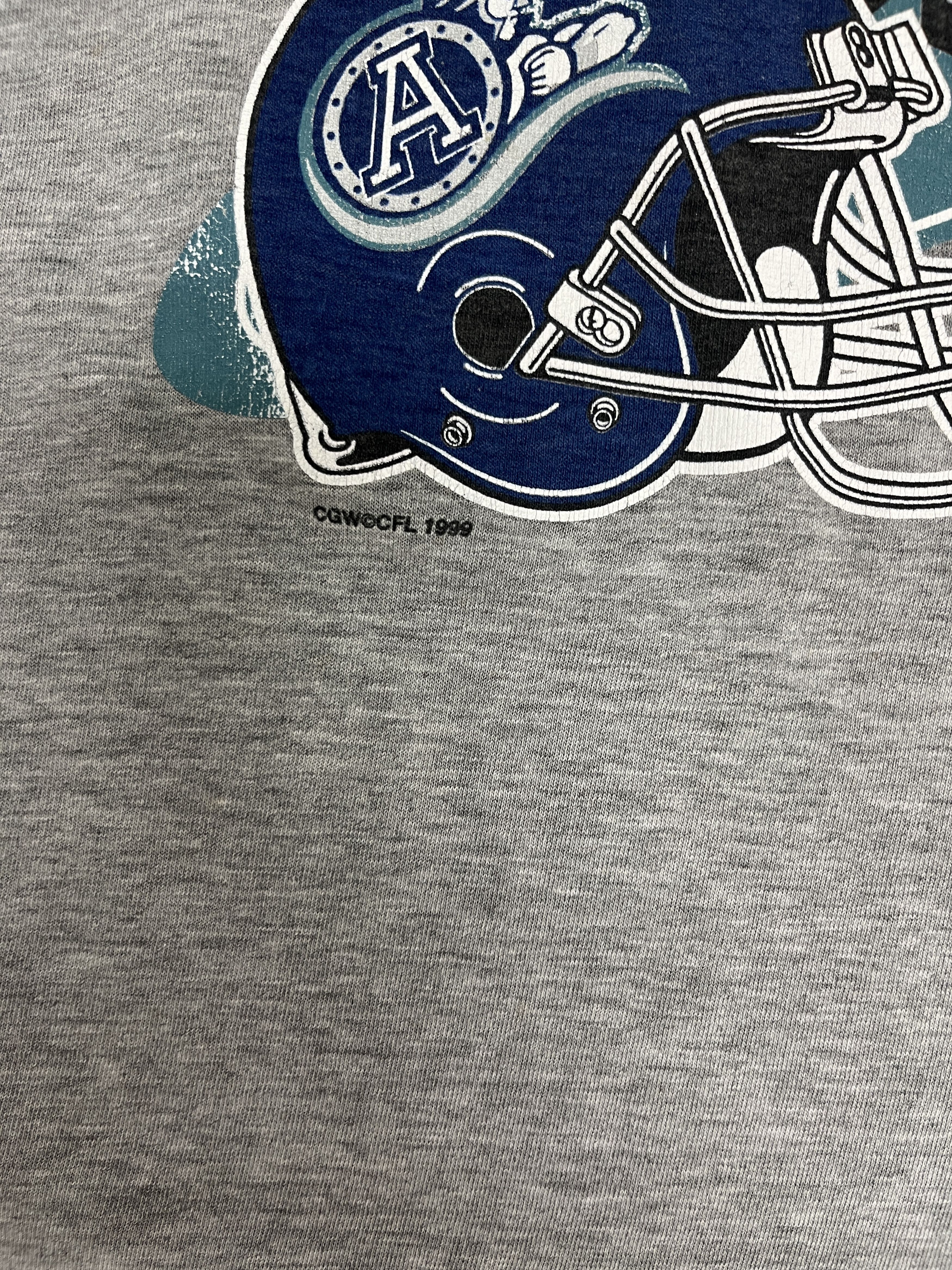 Vintage Toronto Argonauts Football Vintage Grey T-Shirt Tee Size US XL / EU 56 / 4 - 3 Thumbnail