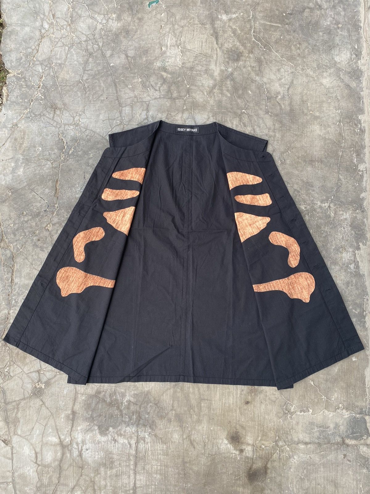 Issey Miyake 1990s Issey Miyake - Skeleton Bone Vest Size US M / EU 48-50 / 2 - 4 Thumbnail