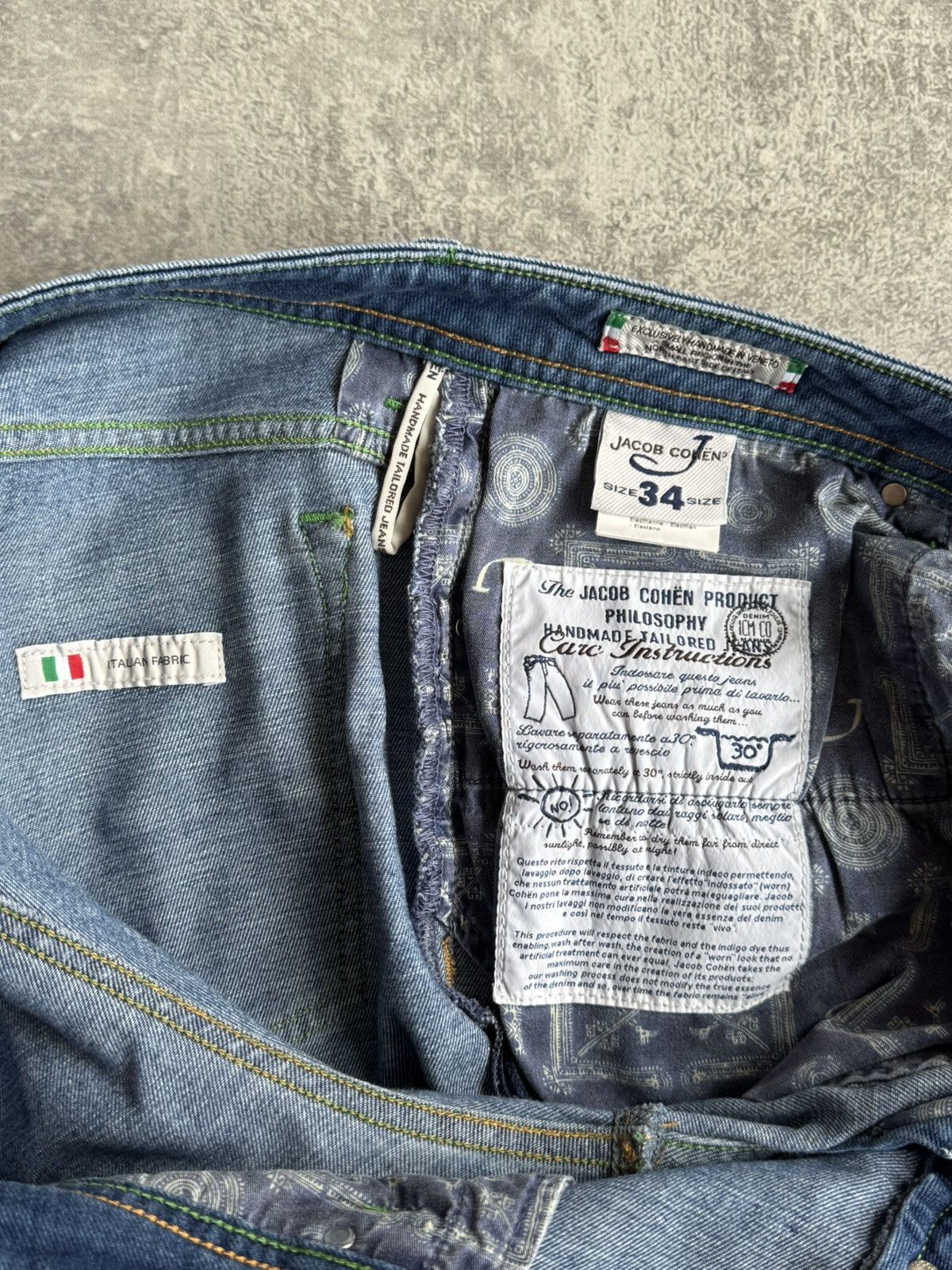 Jacob Cohen Jacob Cohen J688 Comf Blue Jeans Size 34 Size US 34 / EU 50 - 8 Thumbnail