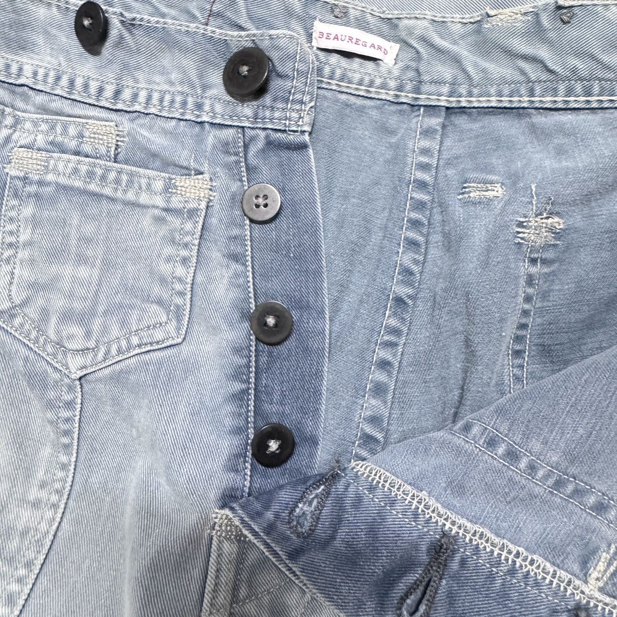 Levi's Vintage Levis Beauregard Denim Fatigue Pants Size US 34 / EU 50 - 16 Thumbnail