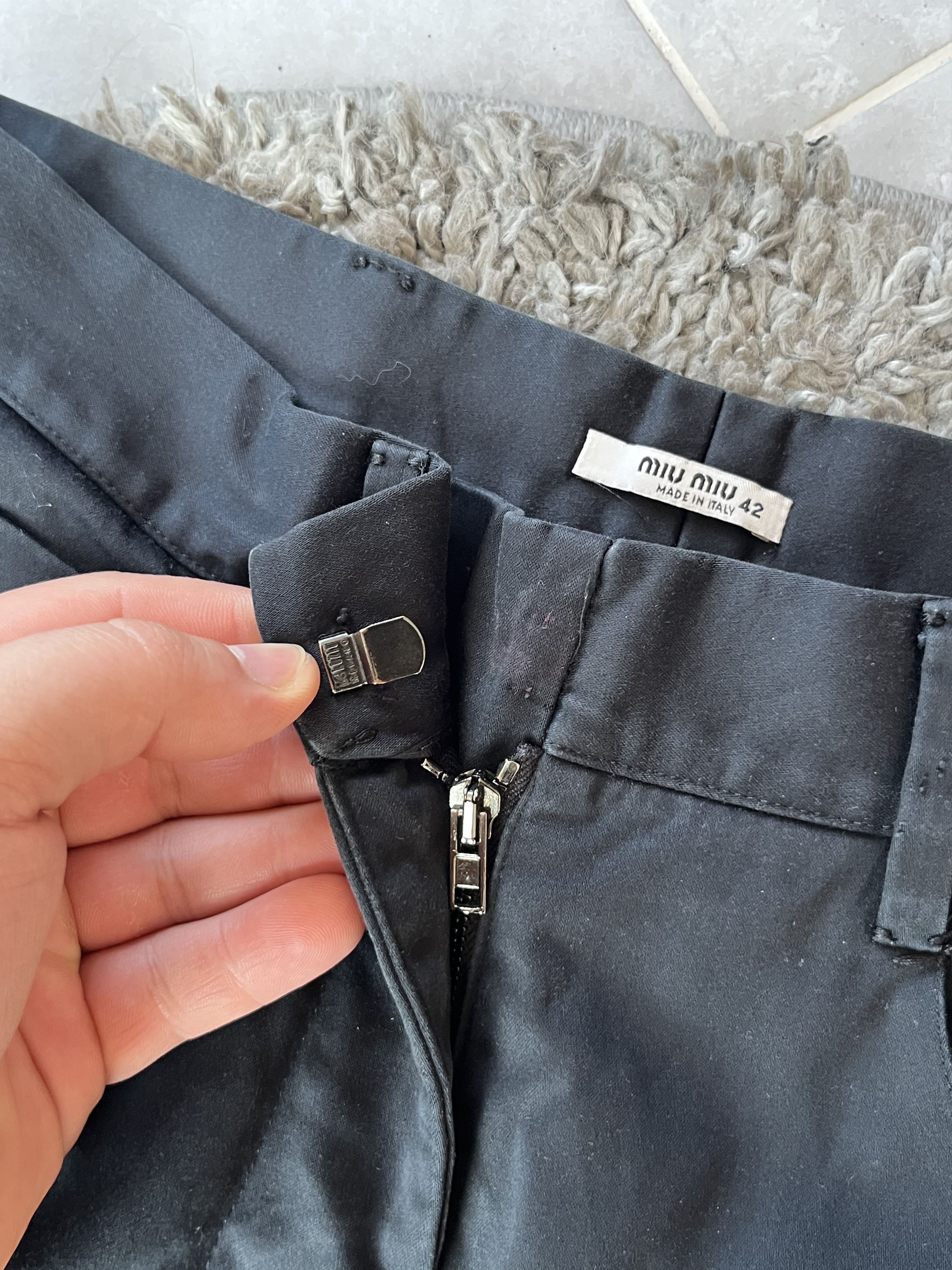 Miu Miu Vintage Luxury Pants Miu Miu Italian Designer Size 28" / US 6 / IT 42 - 5 Thumbnail