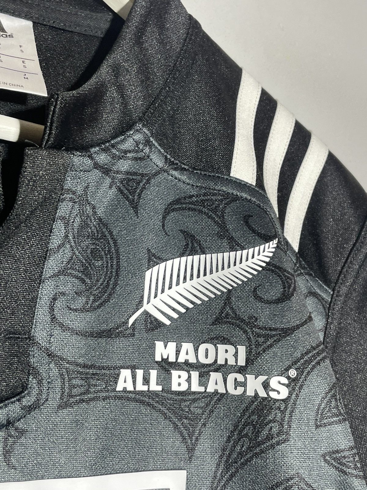Adidas All Black New Zealand Adidas Maori Rugby Jersey Size US S / EU 44-46 / 1 - 4 Thumbnail