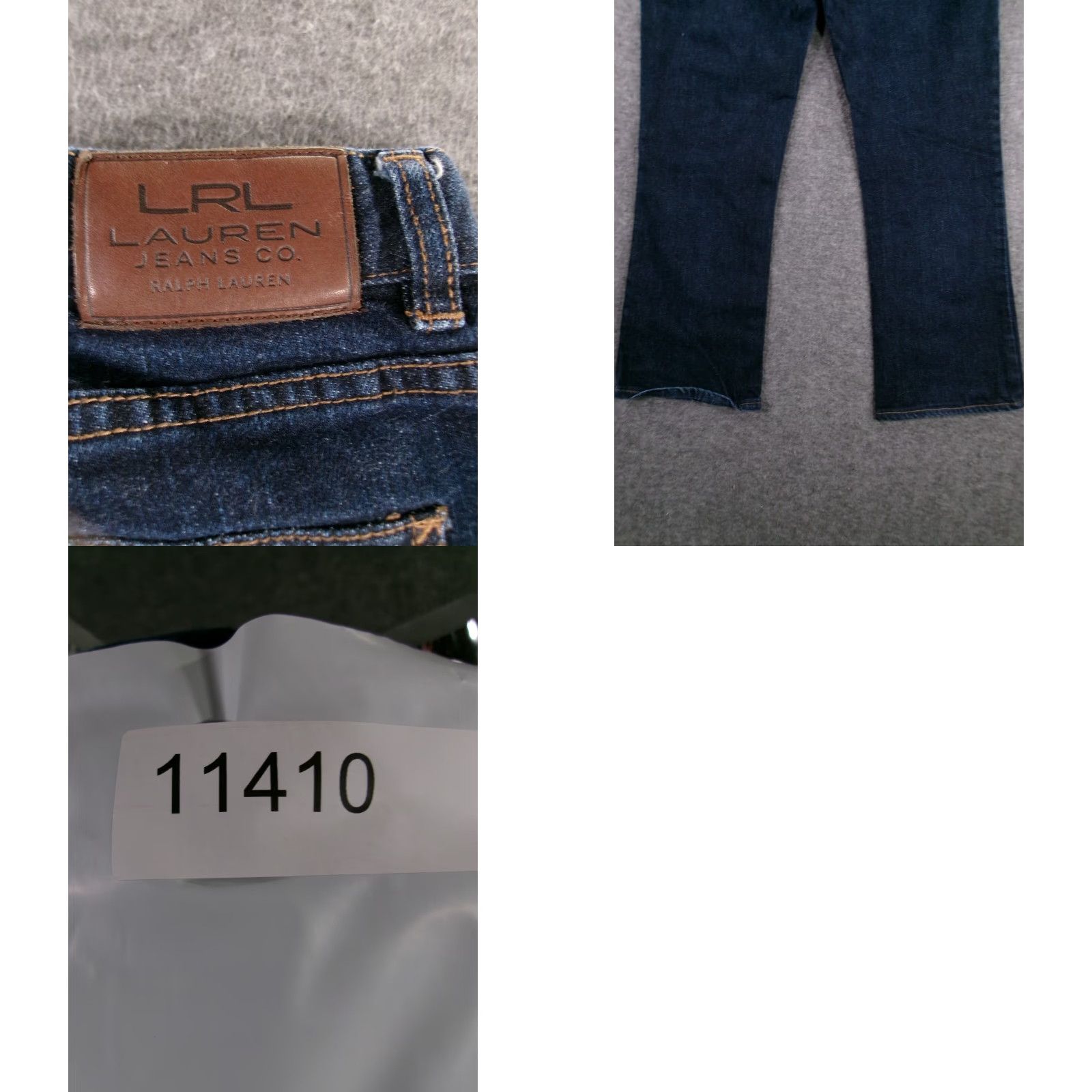 Vintage Lauren Jeans Women 6 Blue Classic Bootcut Dark Wash Capsule Causal Ralph LRL Size 28" / US 6 / IT 42 - 9 Thumbnail