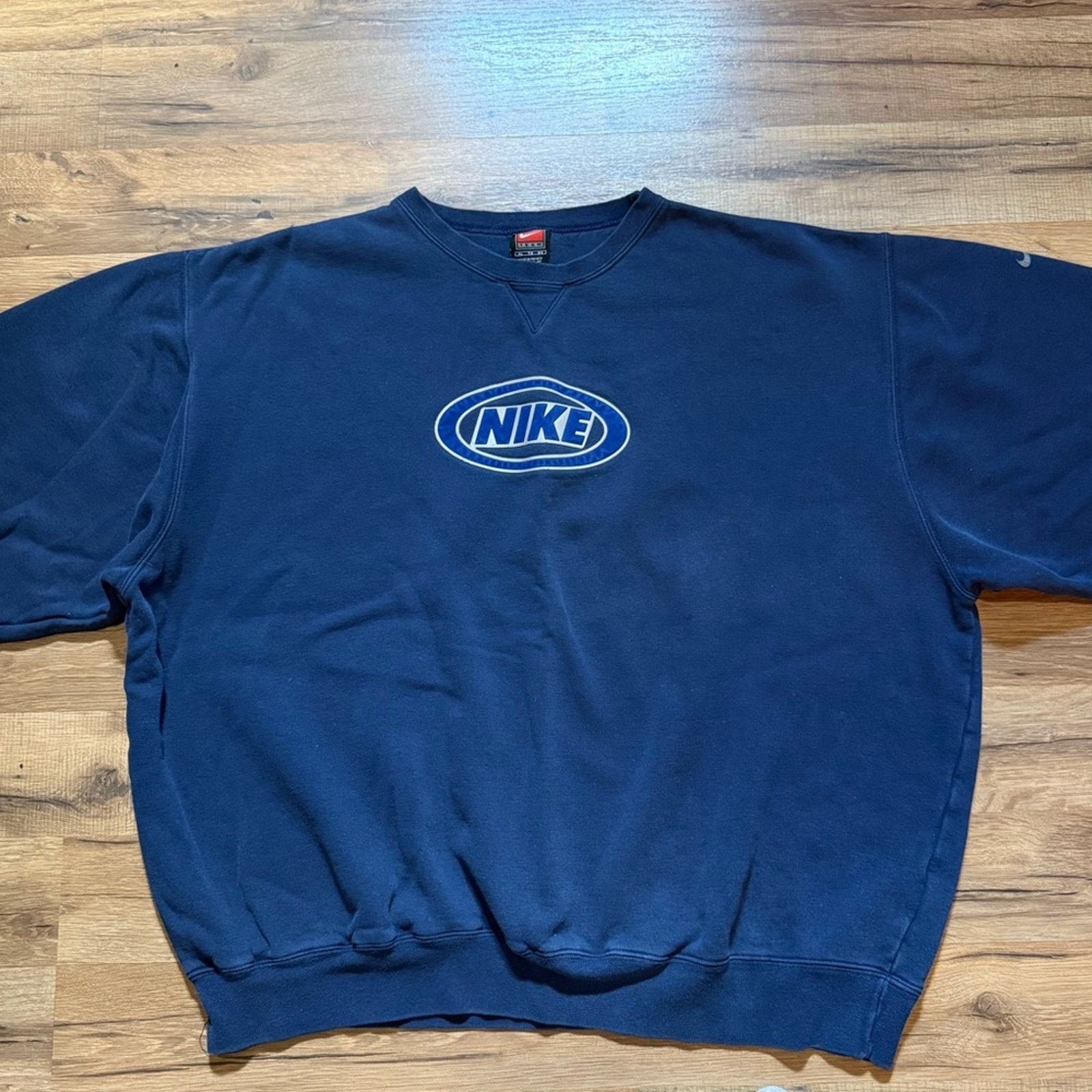 Nike 90s Nike Spell Out Crewneck Sweatshirt Size US XL / EU 56 / 4 - 3 Thumbnail