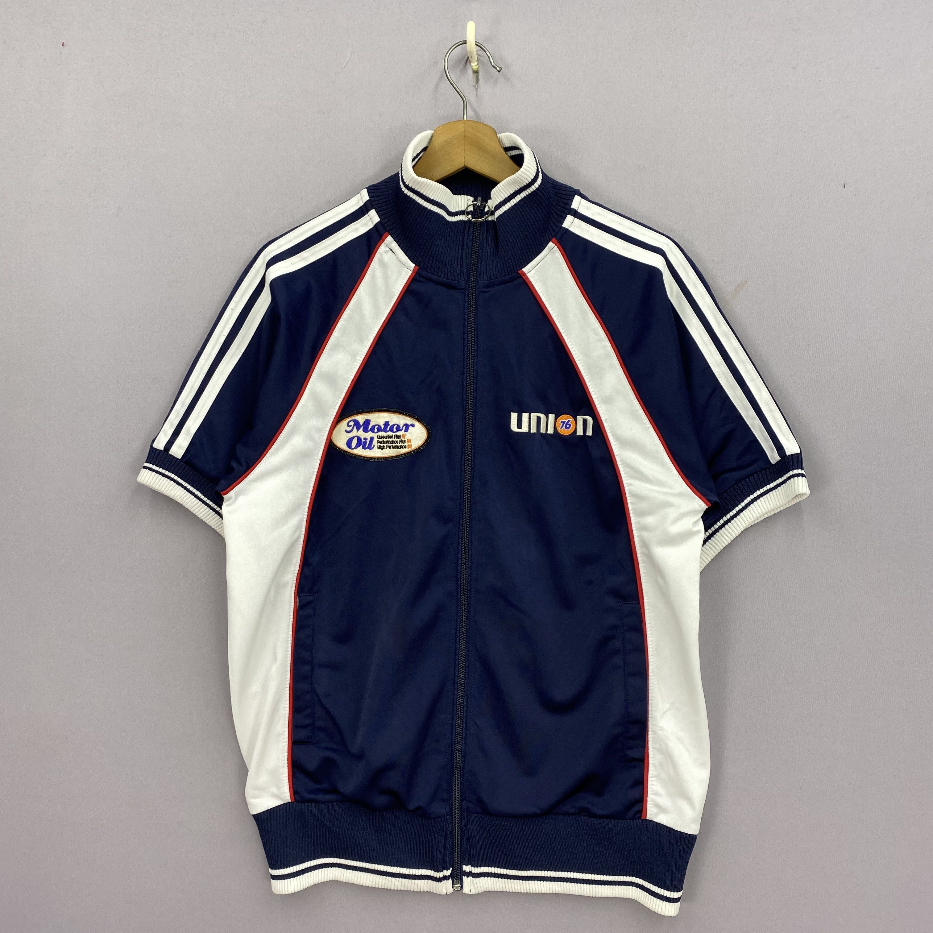 Japanese Brand Vintage 76 Lubricant Zipper Sweater Racing Sweatshirt Size US S / EU 44-46 / 1 - 2 Thumbnail