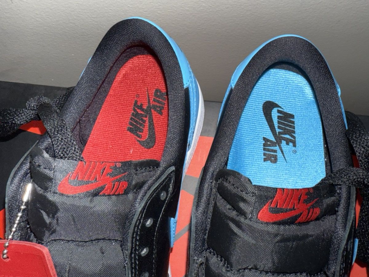 Nike NEW Nike Air Jordan 1 Retro Low UNC to CHICAGO 7w/5.5m w/Box Size US 7 / IT 37 - 6 Thumbnail