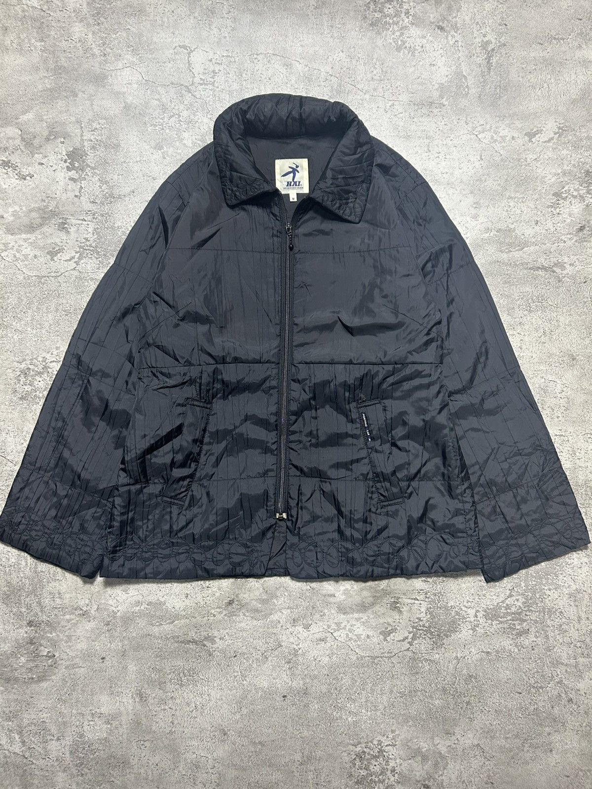 Hai Sporting Gear 2000s Hai Sporting Gear - Embroidery Motif Jacket Size US M / EU 48-50 / 2 - 1 Thumbnail