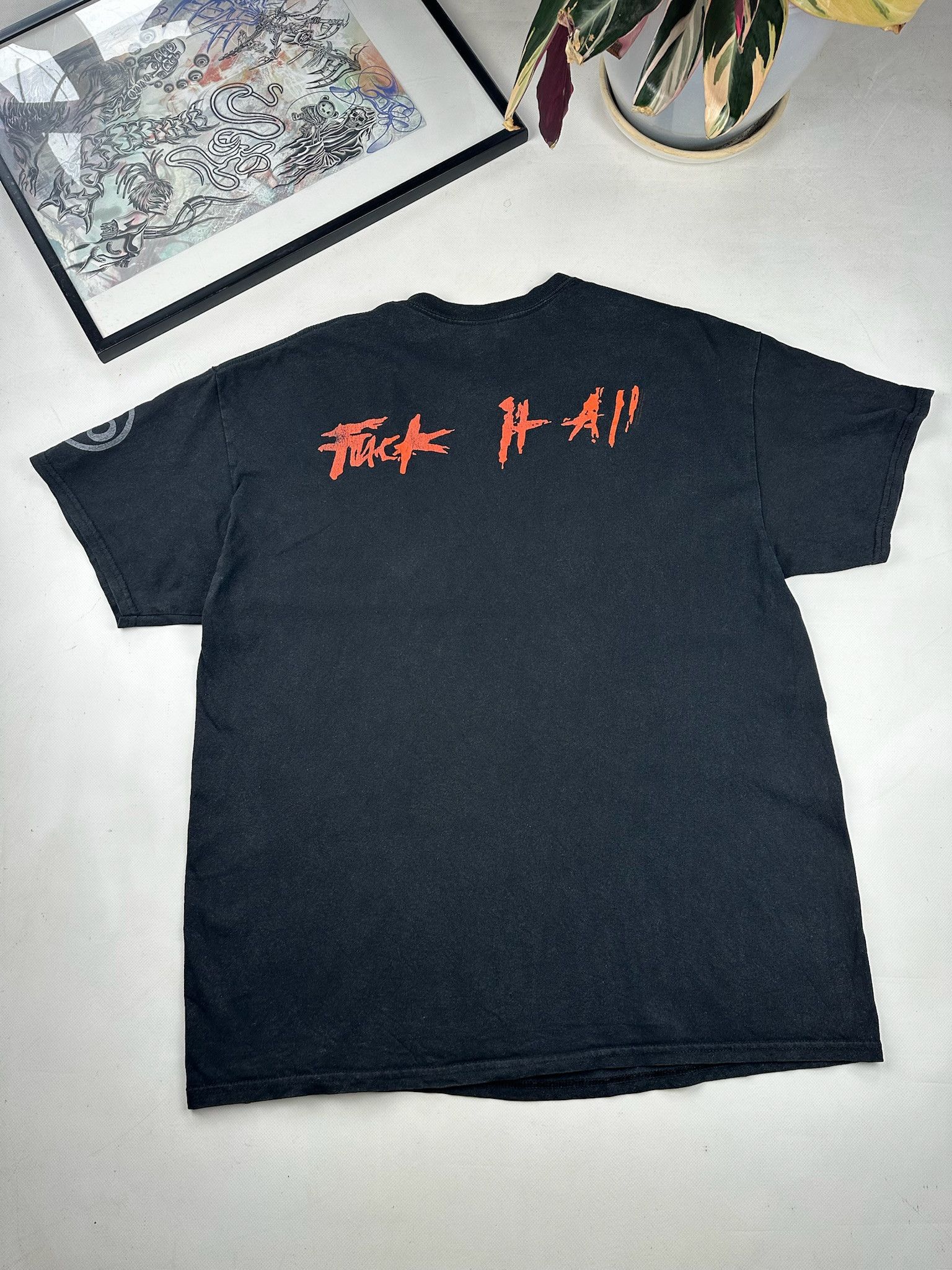 Slipknot Slipknot T Shirt Big Logo Baggy Size L Black Men Band Tee Size US XL / EU 56 / 4 - 5 Thumbnail