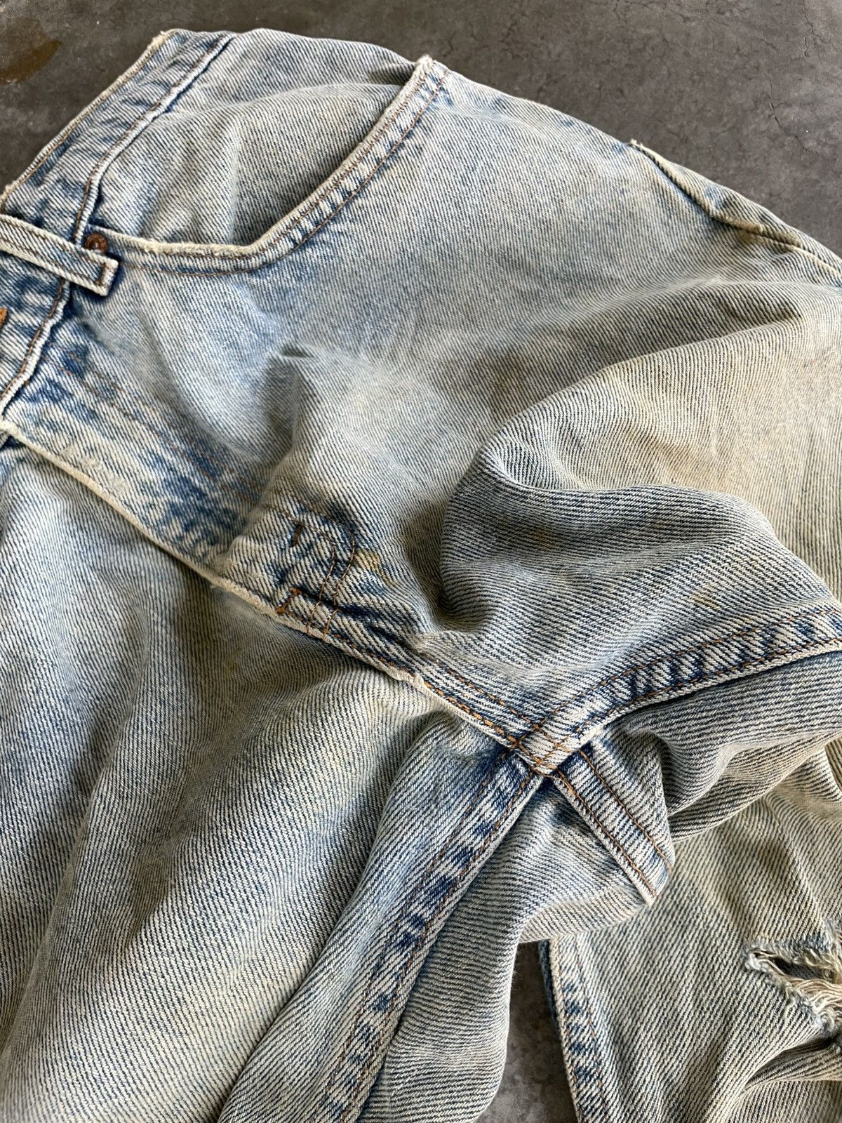 Levi's VTG 90s Levi's 505 Red Tab Regular Fit Size US 31 - 6 Thumbnail