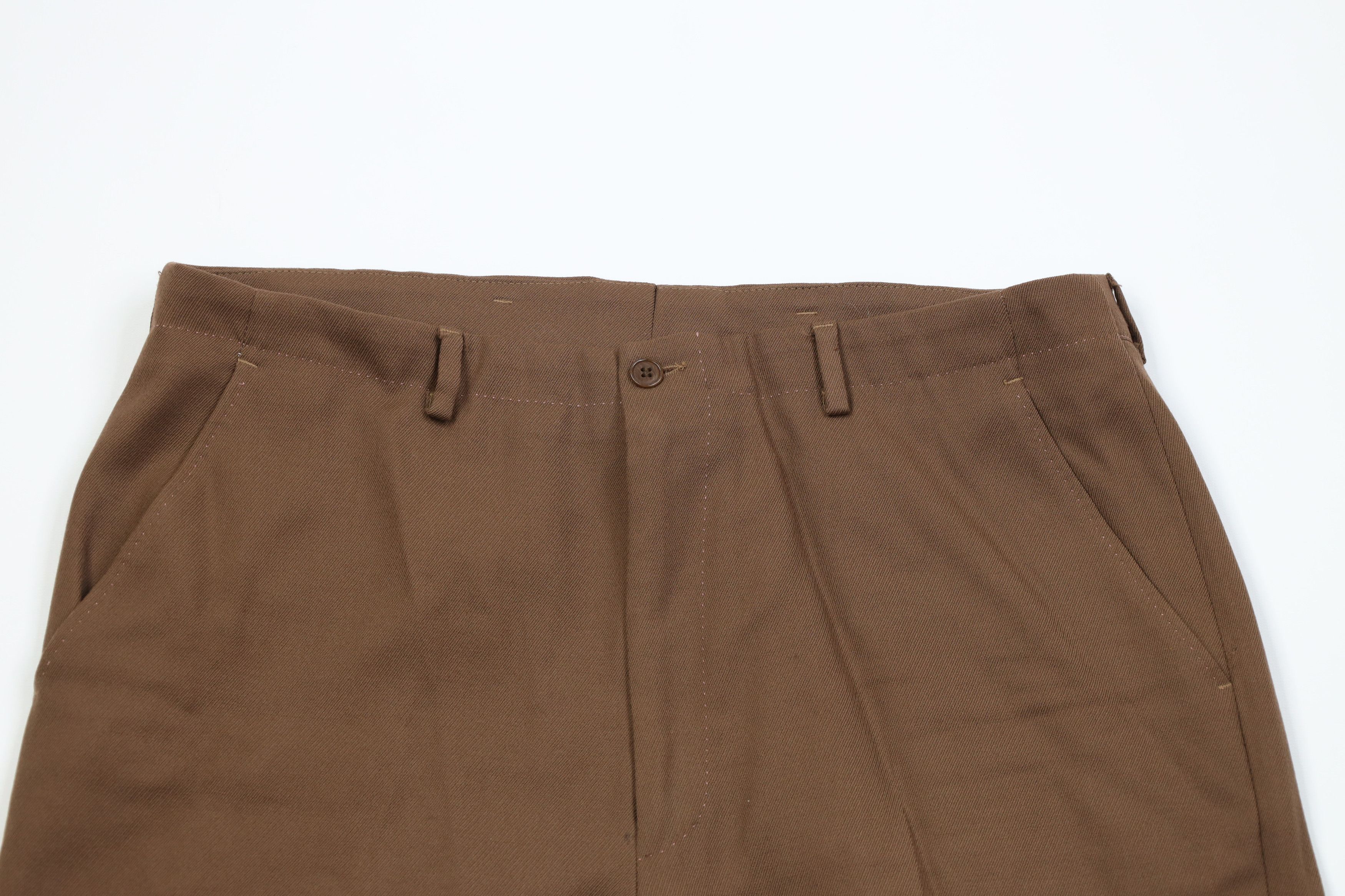 Paul Smith Vintage 90s Paul Smith Bergdorf Goodman Wool Wide Leg Pants Size US 36 / EU 52 - 2 Thumbnail