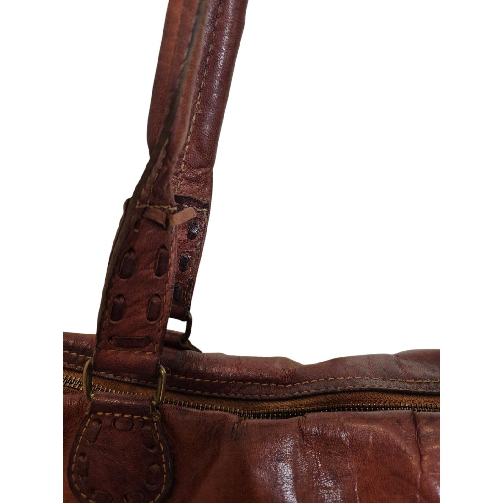 Other Noonday Collection Leather Shoulder Bag Boho Tote Hobo Bag B Size ONE SIZE - 5 Thumbnail