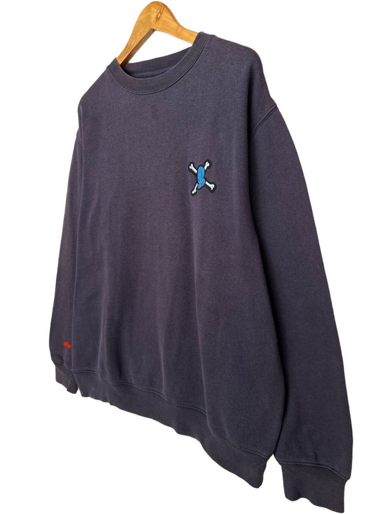 Stussy × Vintage Vintage Stussy Skull Faded Sweatshirt Large Size US L / EU 52-54 / 3 - 4 Thumbnail