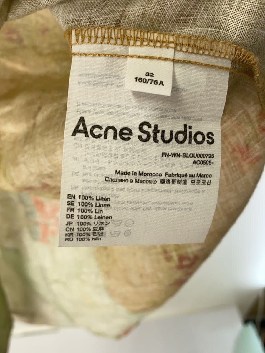 Acne Studios Flower Button Short Sleeve Shirt Size US S / EU 44-46 / 1 - 6 Thumbnail