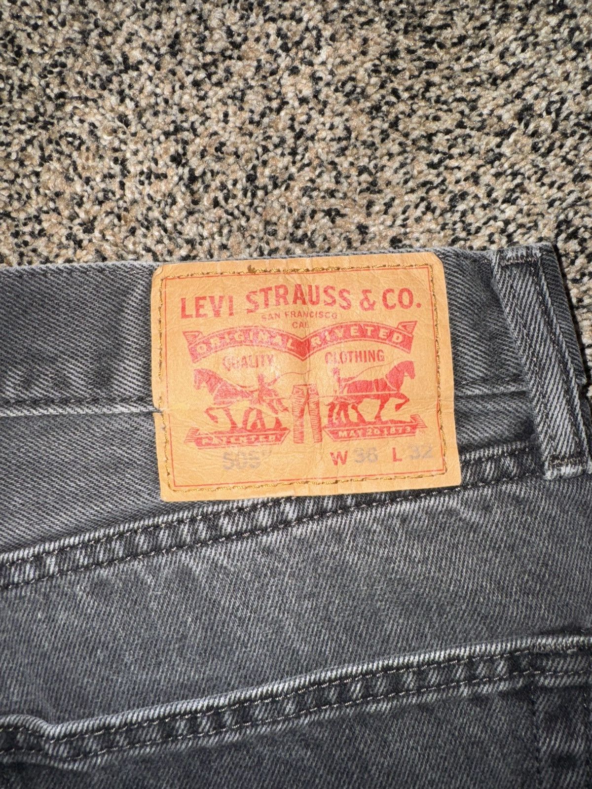 Levi's Vintage Clothing Levi’s 505 Jeans Size US 36 / EU 52 - 3 Thumbnail