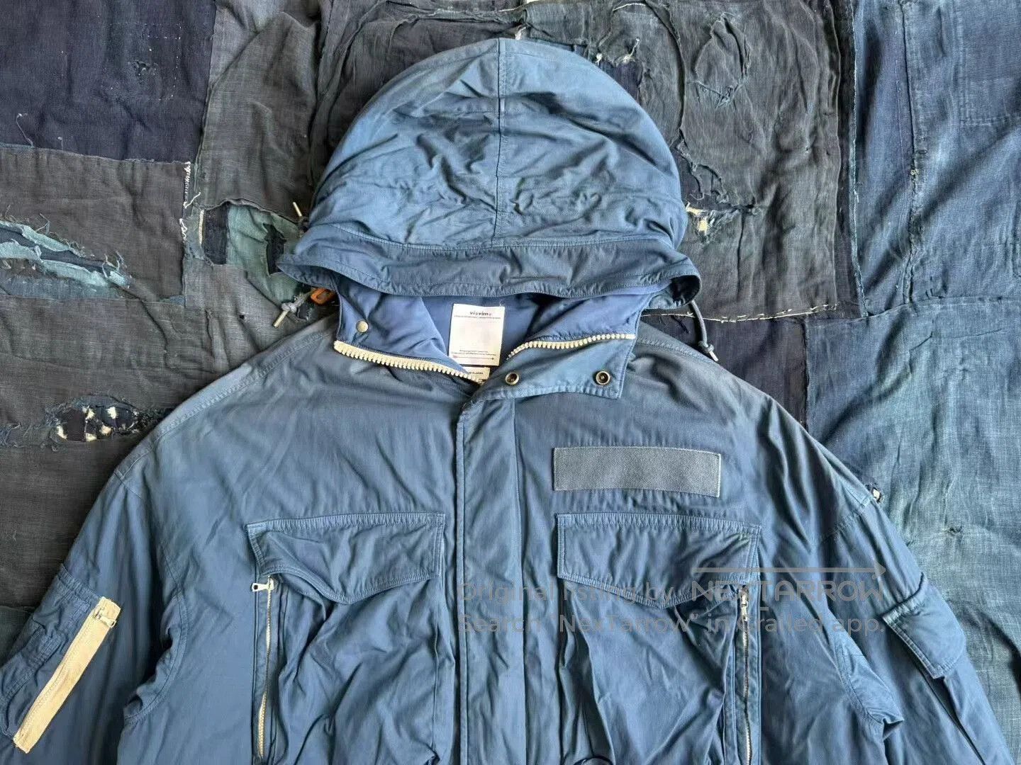 Visvim visvim krupa field down jacket in blue. Size US L / EU 52-54 / 3 - 4 Thumbnail