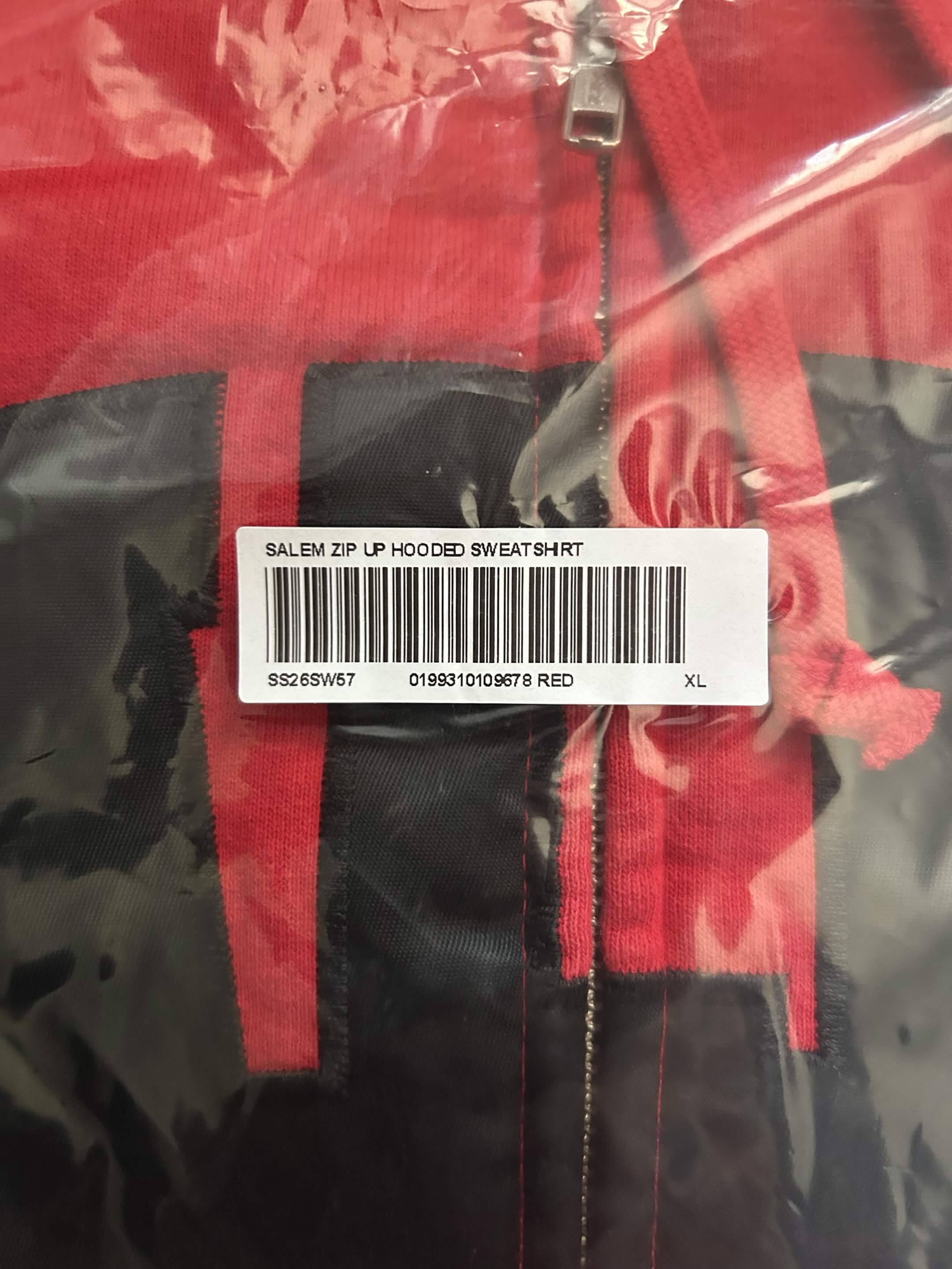 Supreme Supreme/SALEM Zip Up Hooded Sweatshirt Hoodie XL Size US XL / EU 56 / 4 - 4 Thumbnail