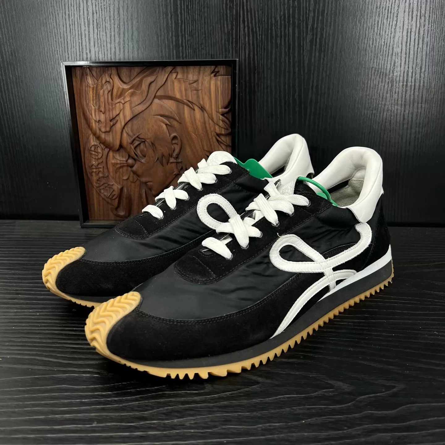 Loewe LOEWE Runner Black & White Size 45 Like New Size US 12 / EU 45 - 1 Thumbnail