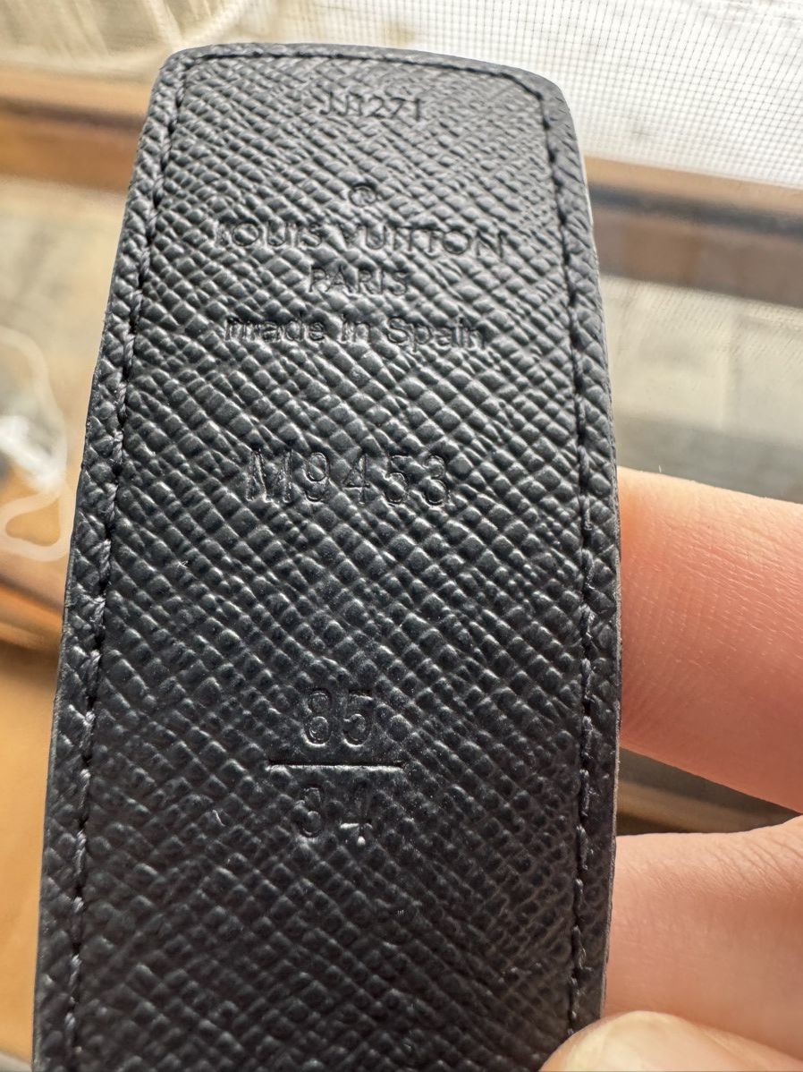 Louis Vuitton Louis Vuitton Initiales - slightly used leather belt Size ONE SIZE - 5 Thumbnail