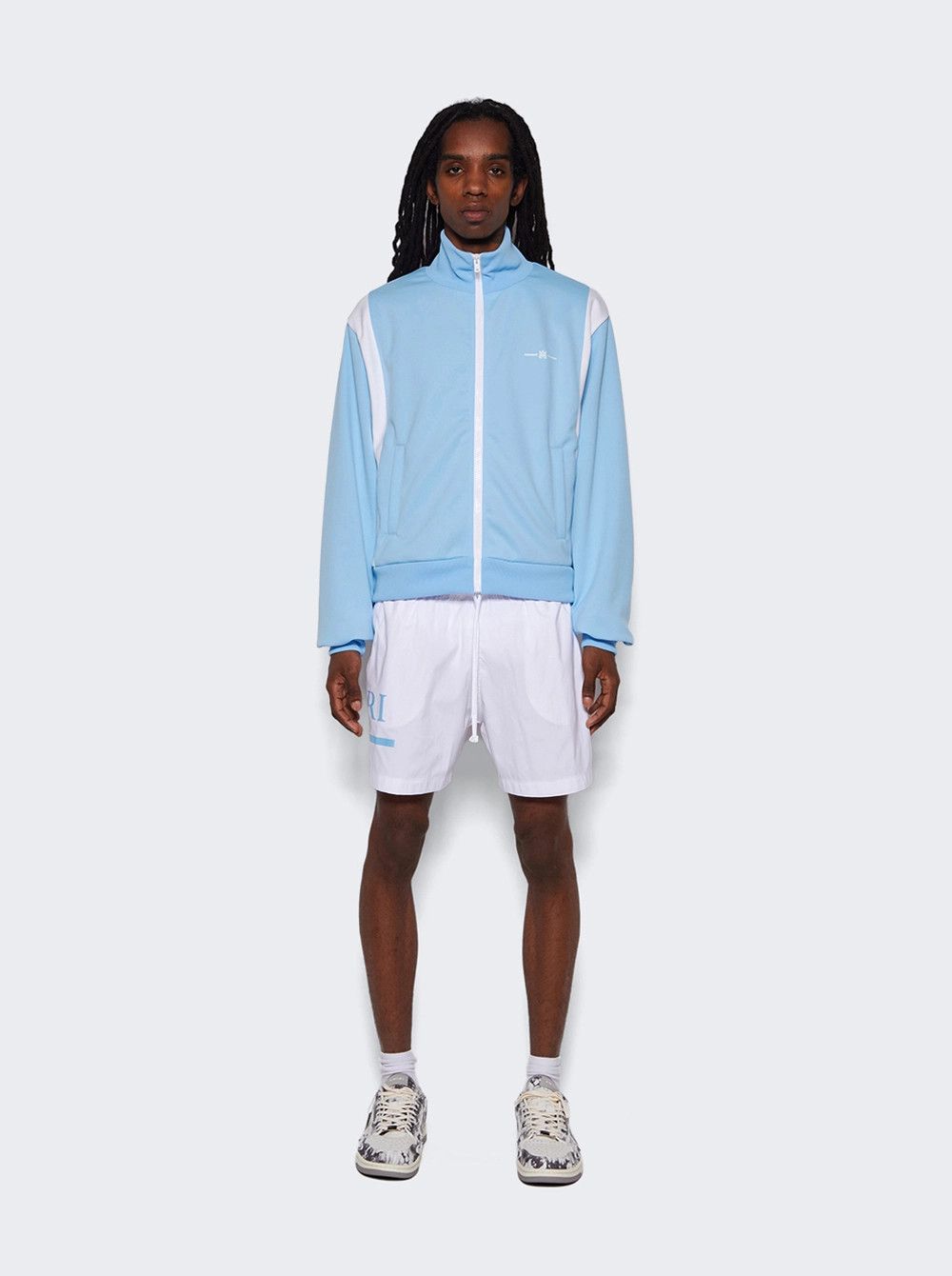Amiri o1gr1nt0325 Always On Point Track Jacket in Blue Size US S / EU 44-46 / 1 - 2 Thumbnail