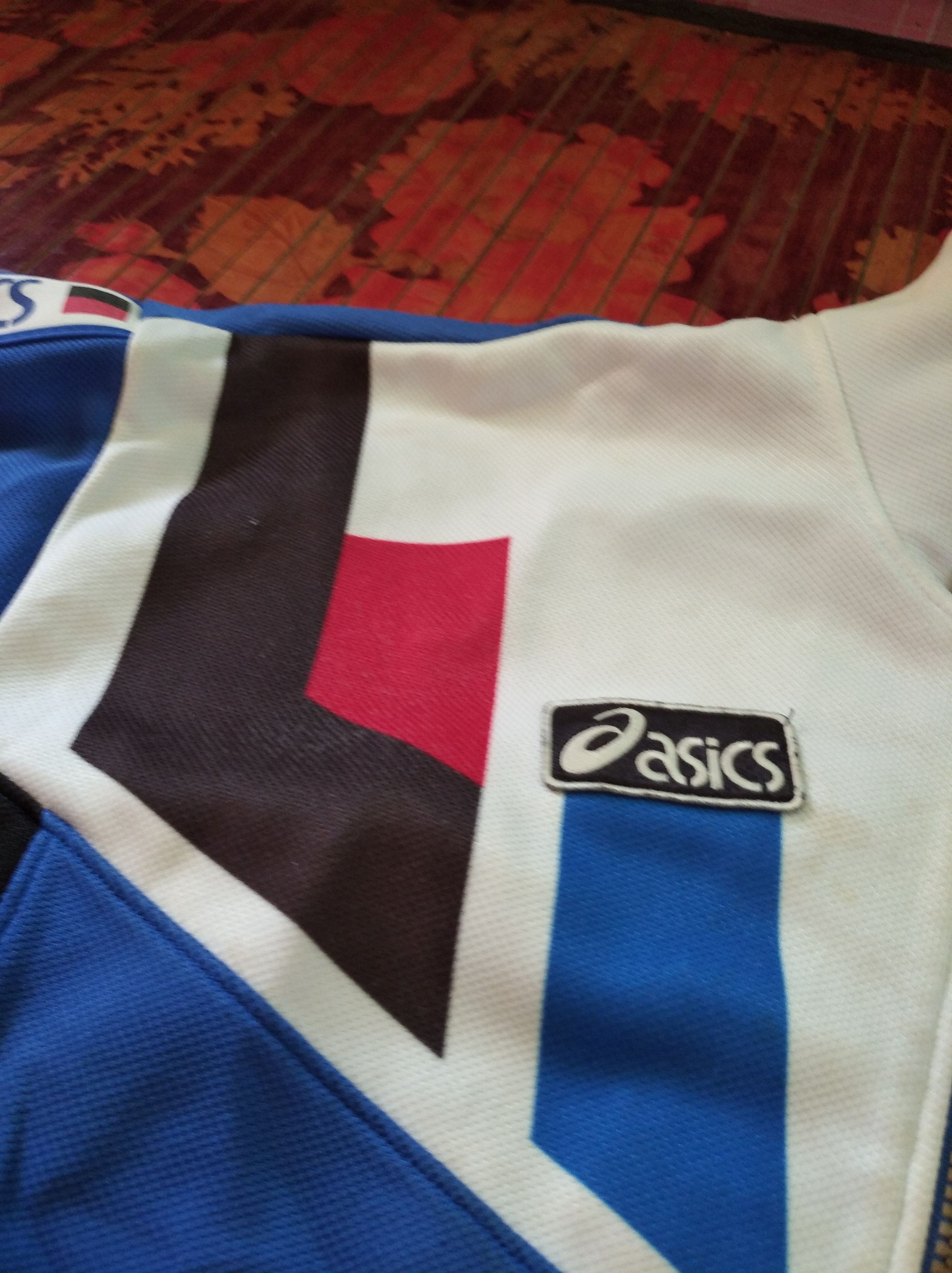 Asics Vintage ASICS Japan sidetape training jacket Size US M / EU 48-50 / 2 - 5 Thumbnail