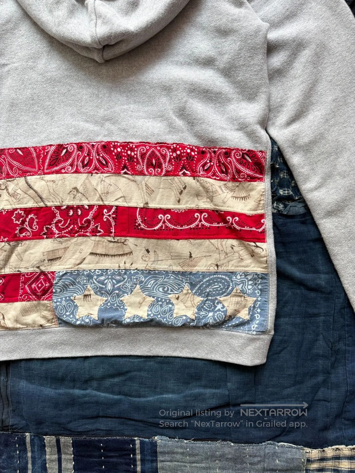 Visvim visvim ict flag hoodie in orange color. Size US M / EU 48-50 / 2 - 3 Thumbnail