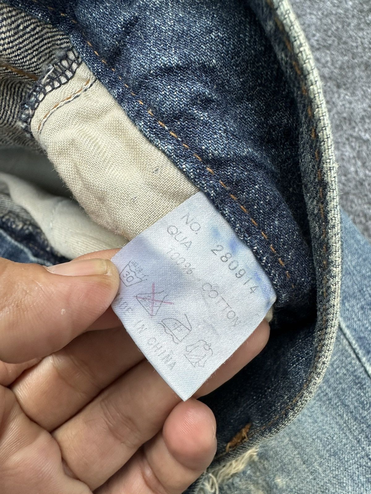 JACKROSE 90s Jackrose by Sanko.Co Flare Distressed Denim 31x33 D18 Size US 31 - 12 Thumbnail