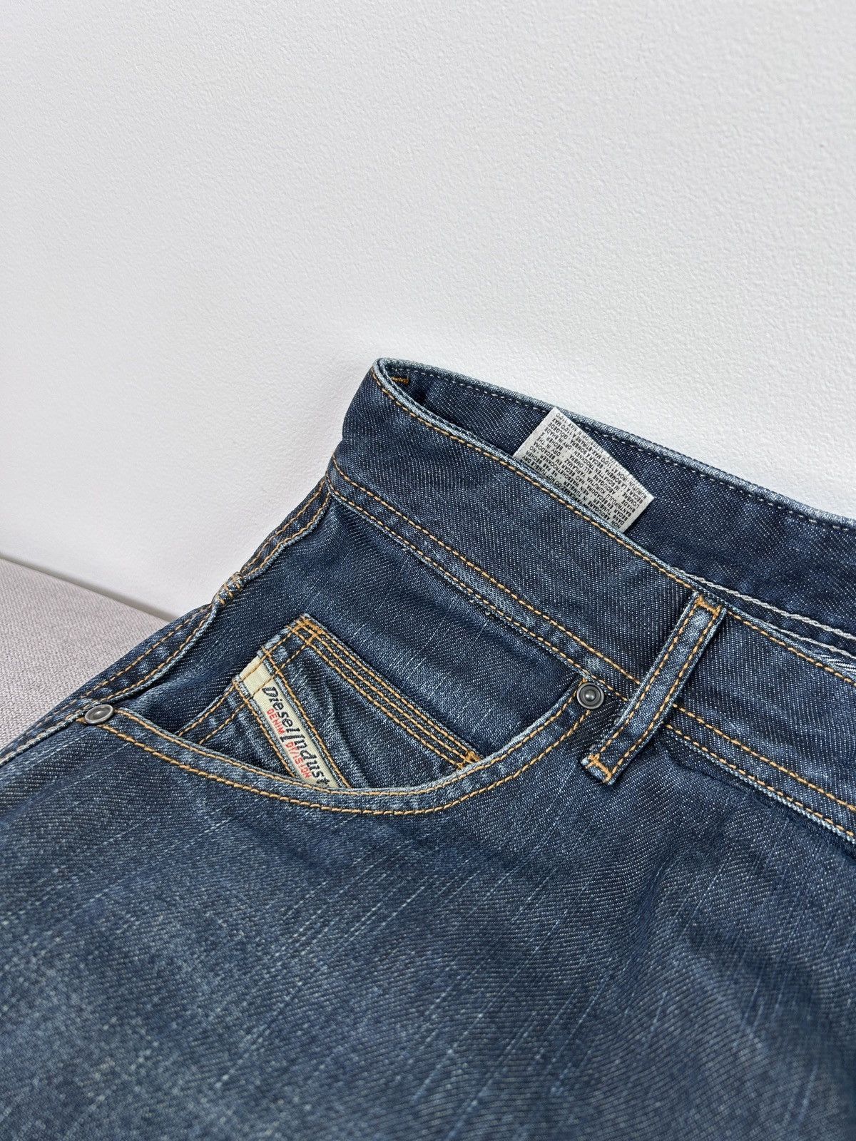Other Vintage Diesel y2k denim jeans Size US 31 - 4 Thumbnail