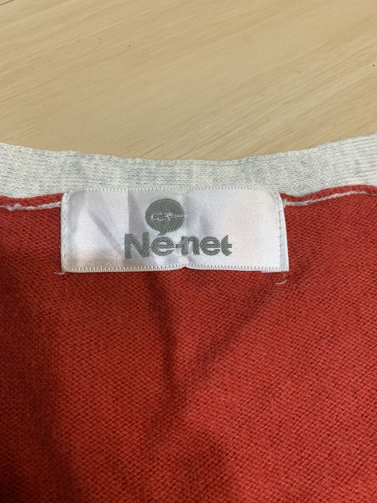 Ne-Net Vintage Issey Miyake Ne-net Cardigan Iconic Logo Size US M / EU 48-50 / 2 - 7 Thumbnail