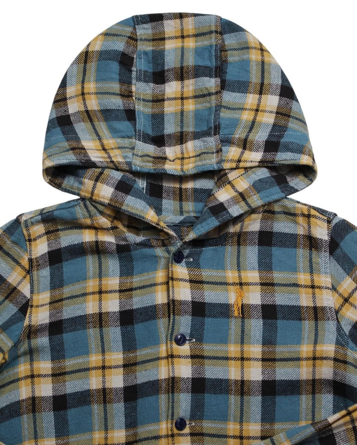 Hysteric Glamour 2000S HYSTERIC GLAMOUR TARTAN HOODED SHIRTS Size US M / EU 48-50 / 2 - 2 Thumbnail