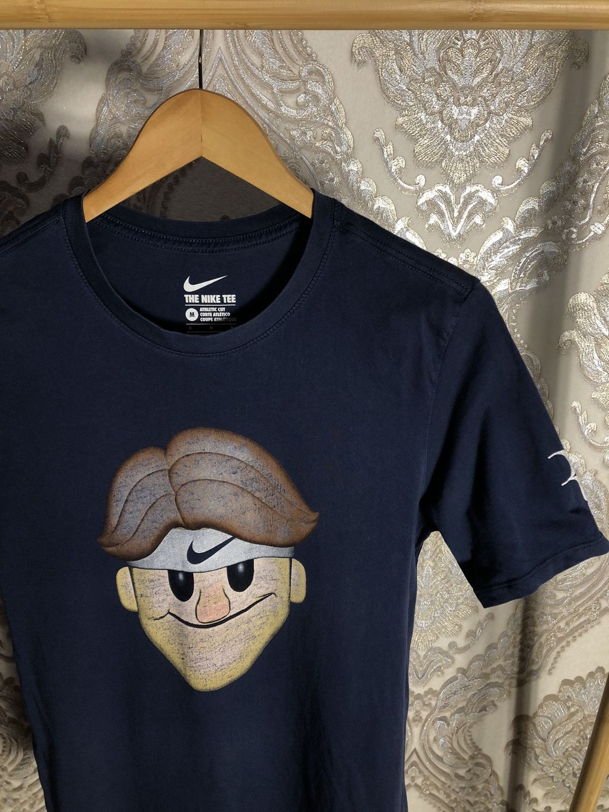 Nike VINTAGE NIKE ROGER FEDERER BIG LOGO T-SHIRT RETRO TENNIS Y2K Size US M / EU 48-50 / 2 - 2 Thumbnail
