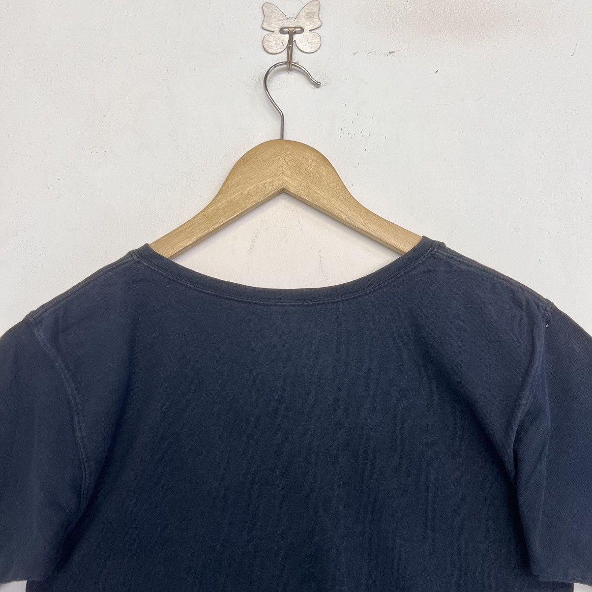 45rpm 45 RPM Japan Indigo V Neck Plain Tshirt Size US XS / EU 42 / 0 - 6 Thumbnail